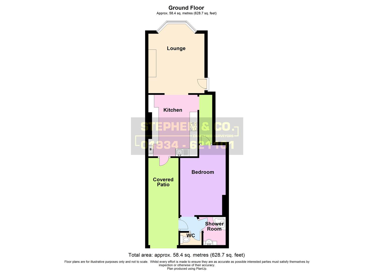 1 Bedrooms Flat for sale in Langport Road, Weston-Super-Mare BS23