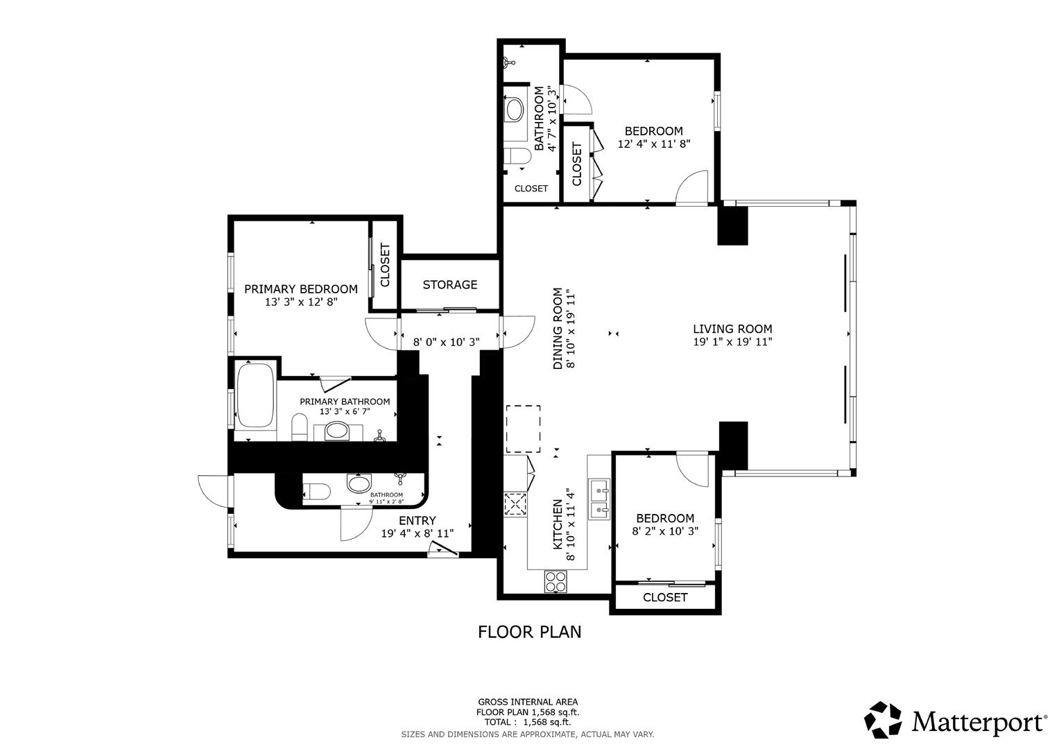 Apartment 2, Branden House, Hensol Castle Park, Pontyclun floorplan