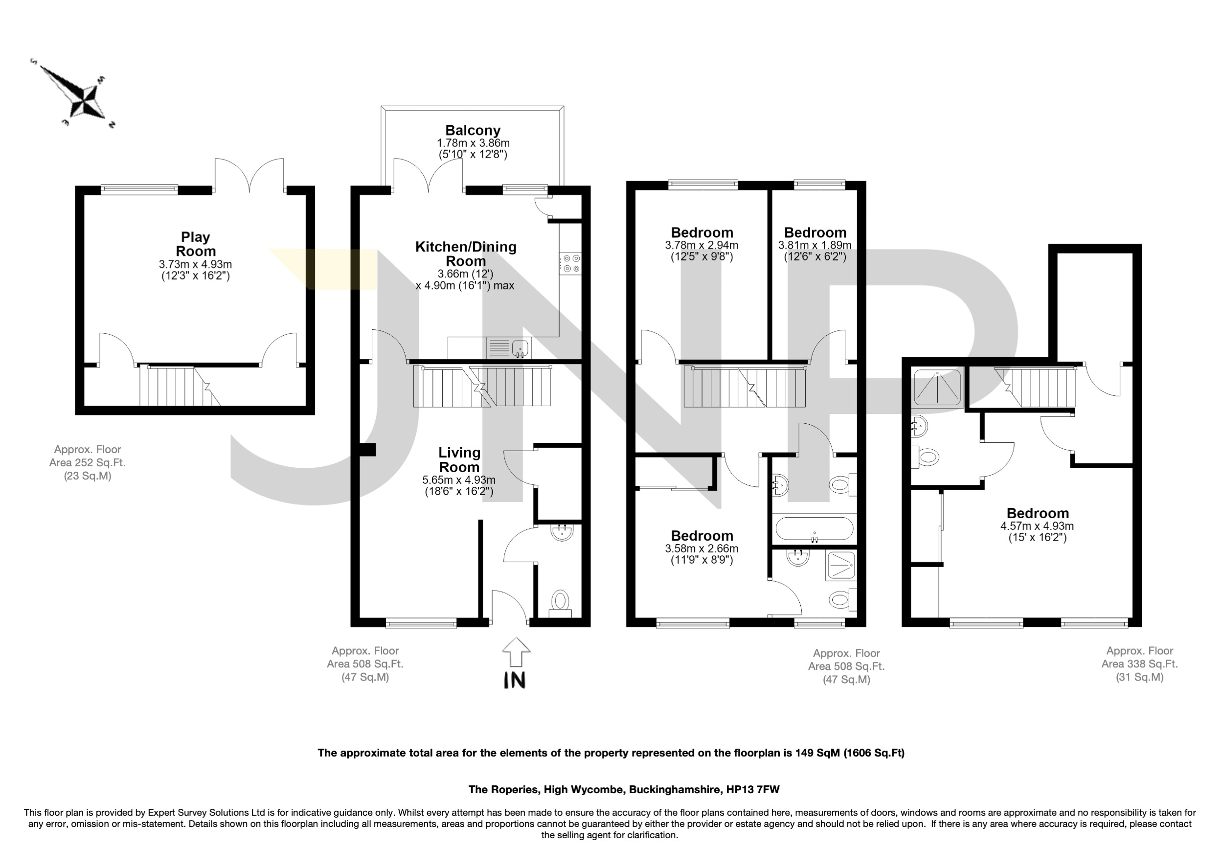 4a, The Roperies, Buckinghamshire floorplan