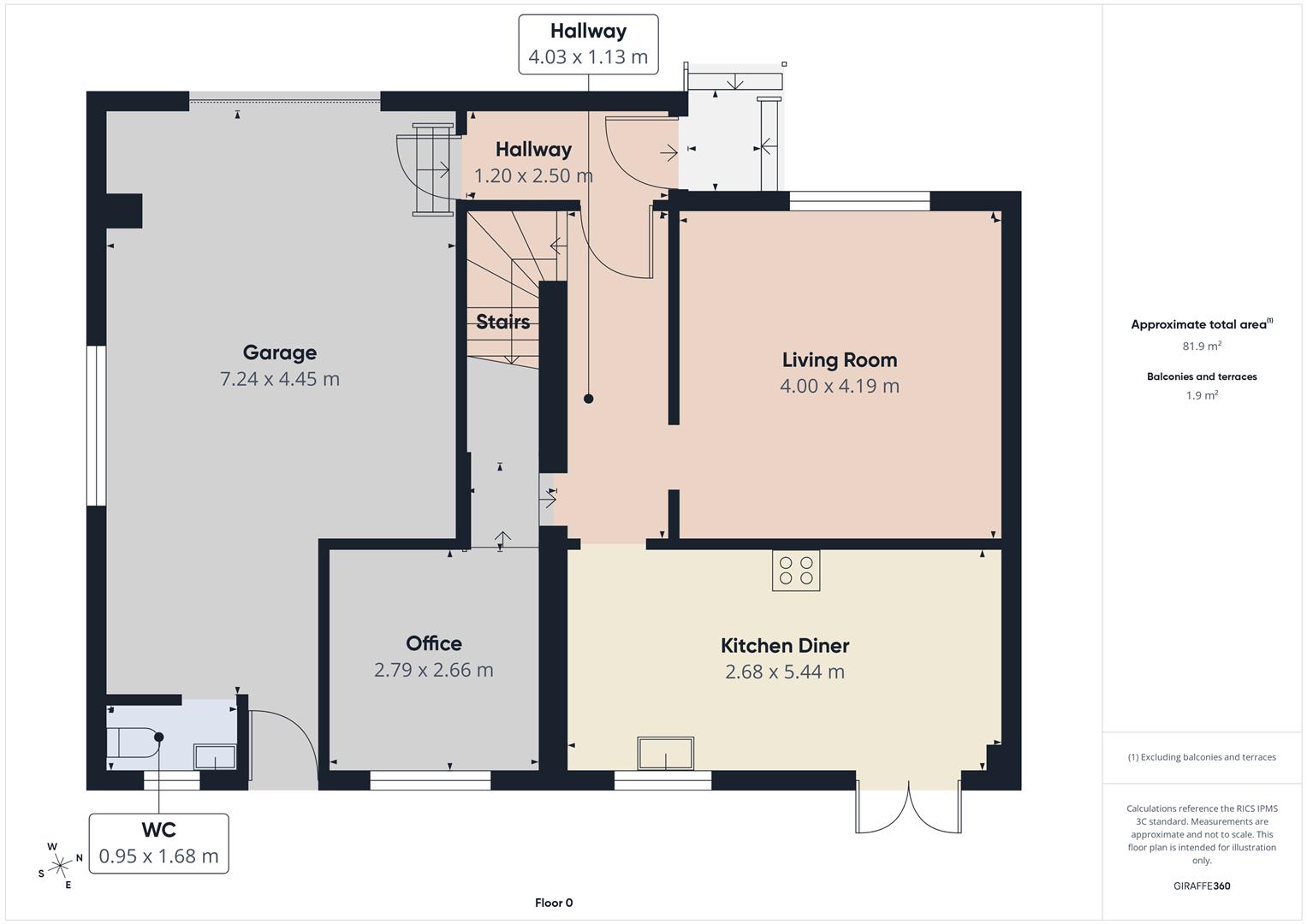 2, Mowstead Road, Braunton floorplan