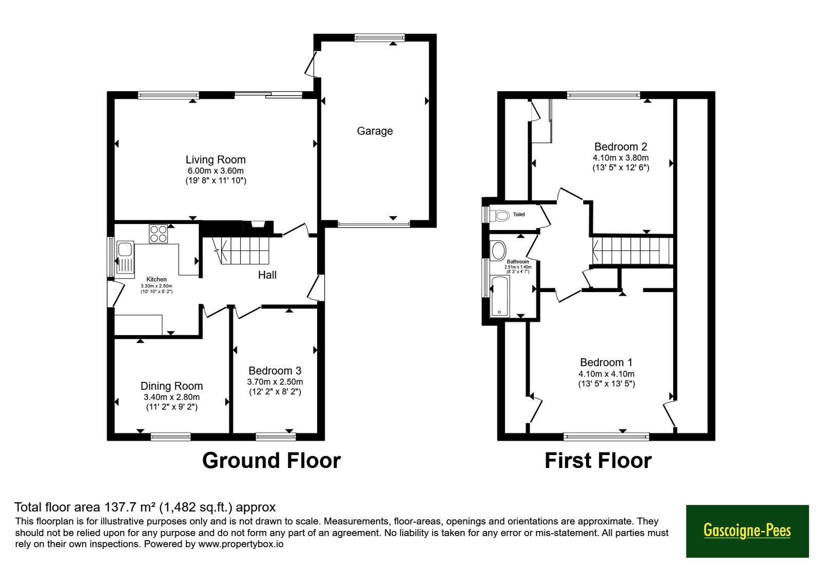6, Willow Way, Surrey floorplan