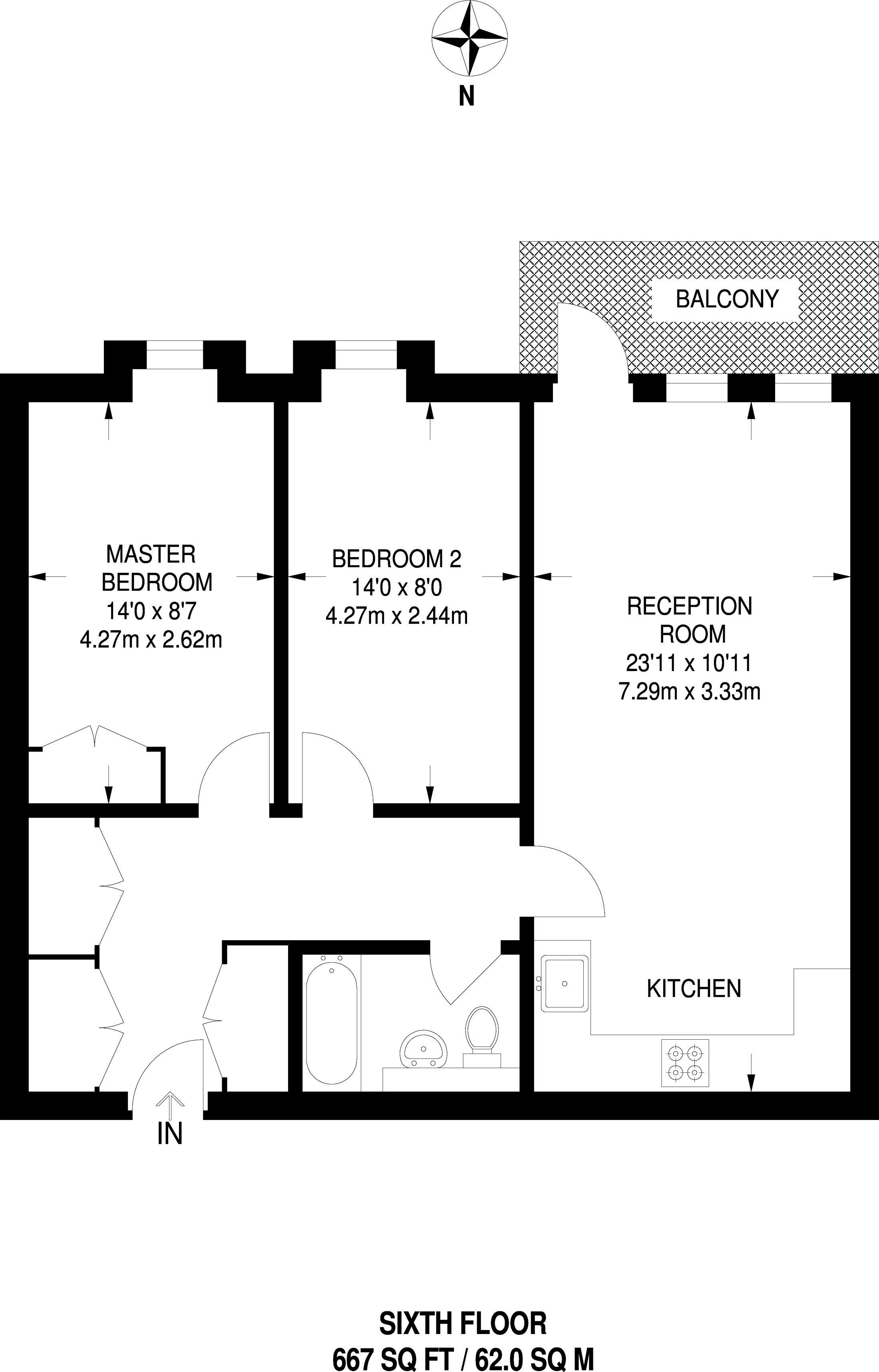 2 Bedrooms Flat to rent in Durnsford Road, Wimbledon SW19