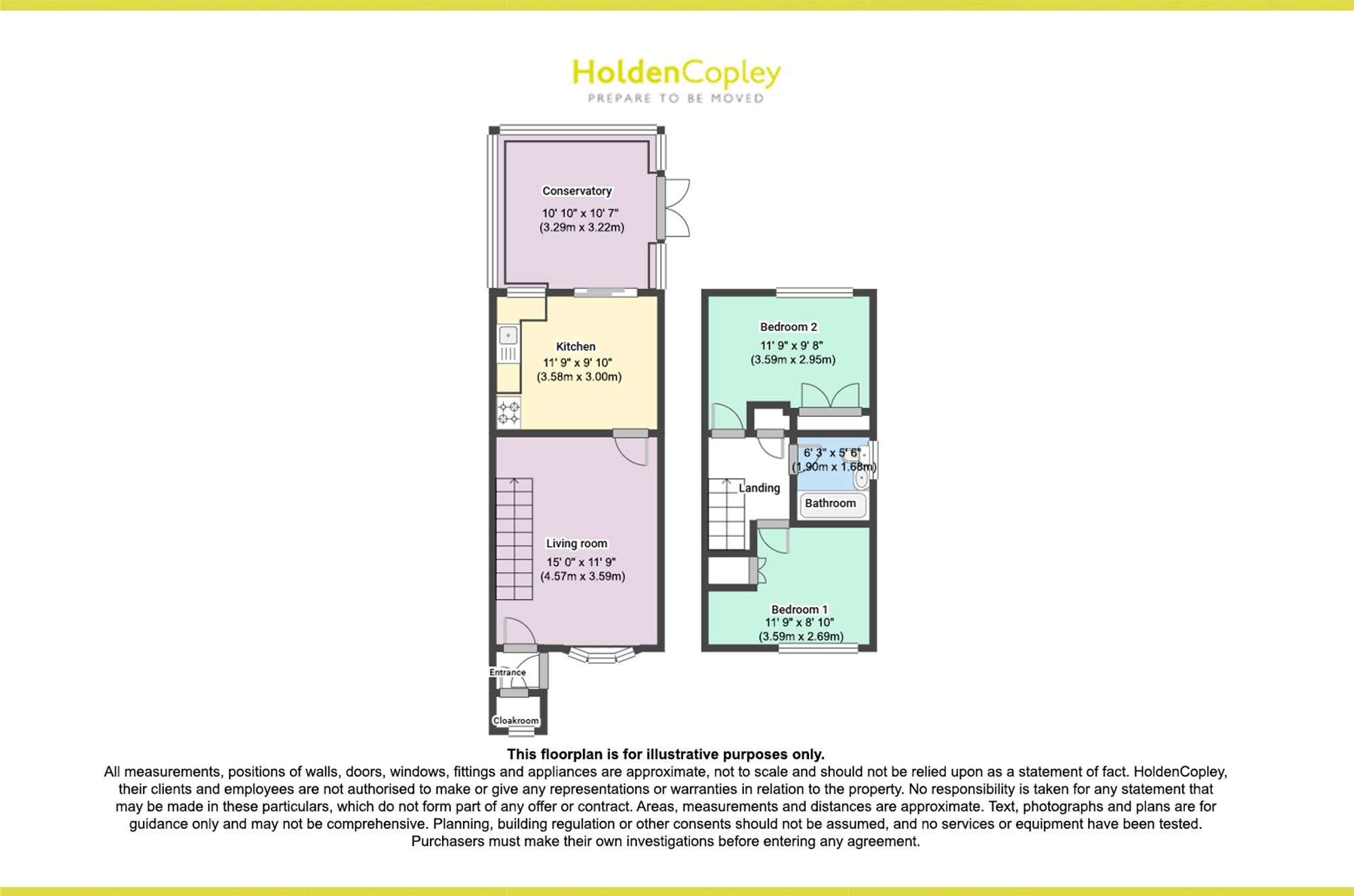 17 Minster Close, Nottingham floorplan