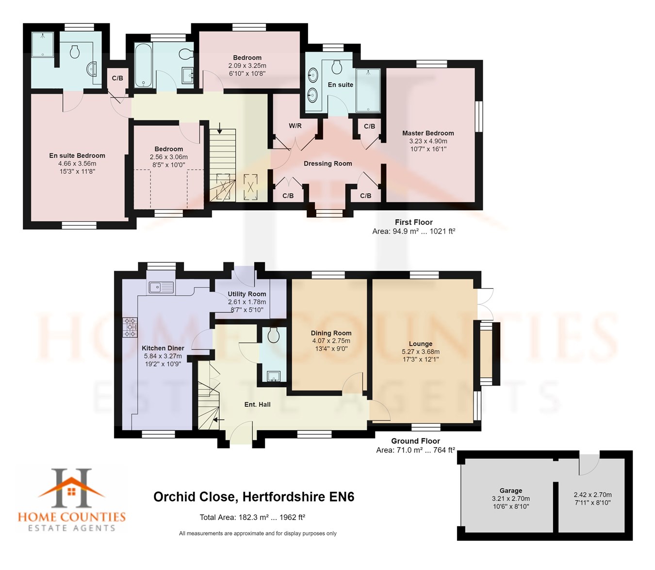 Orchid Close, Goffs Oak, Waltham Cross EN7, 4 bedroom detached house