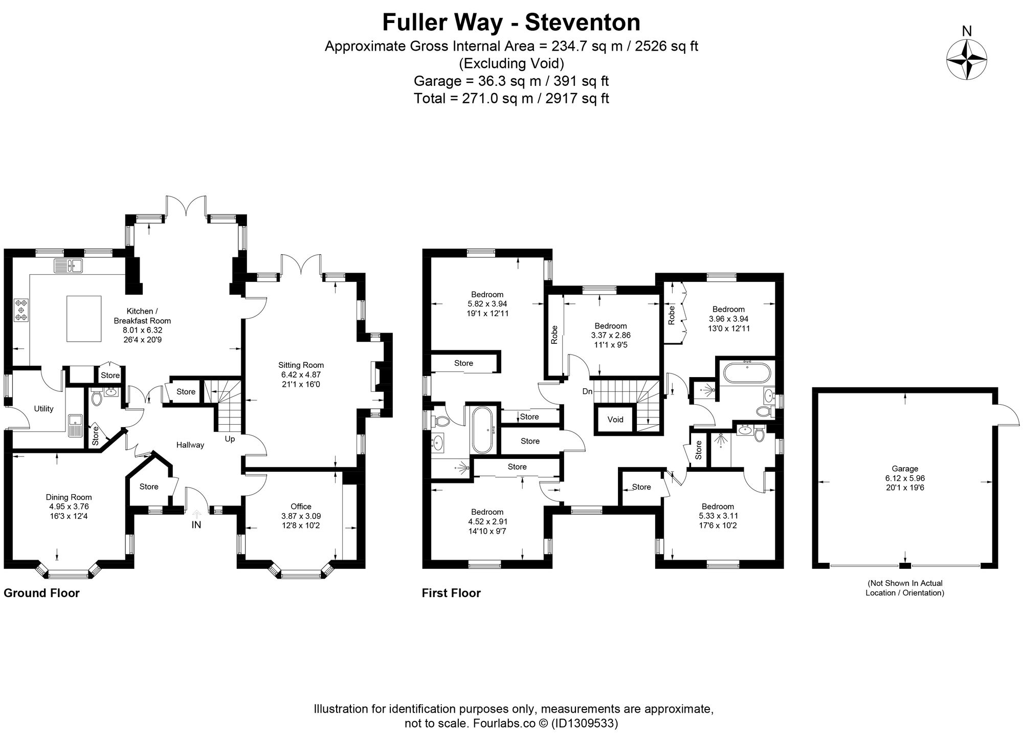 2 Fuller Way, Abingdon floorplan