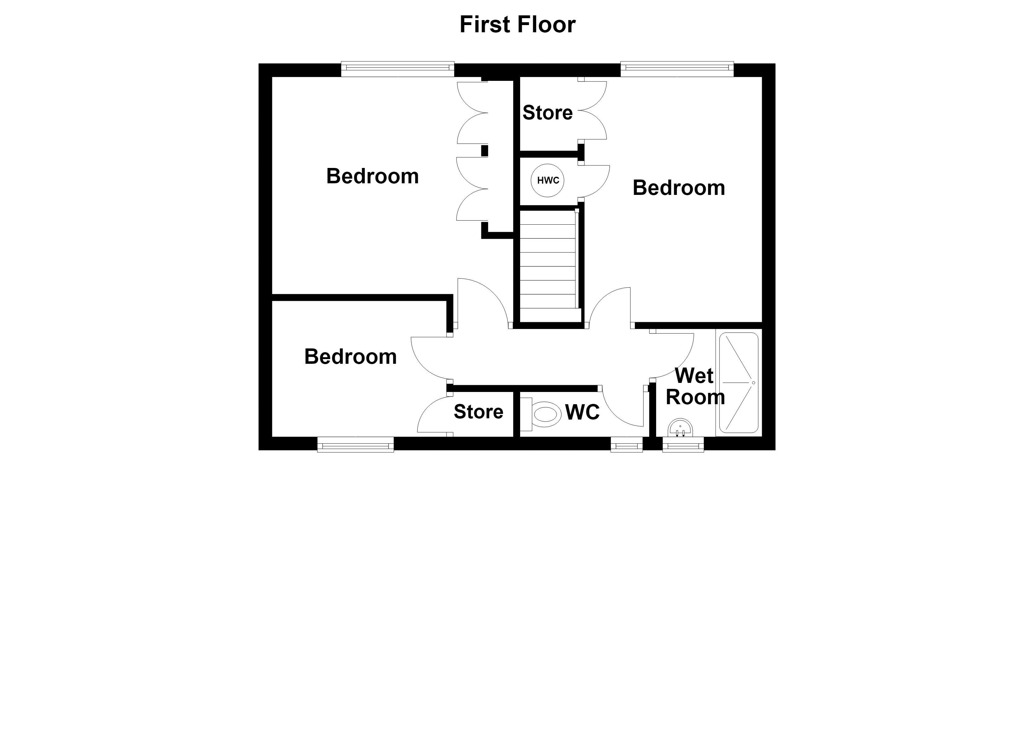 28, Windsor Gardens, Alnwick floorplan