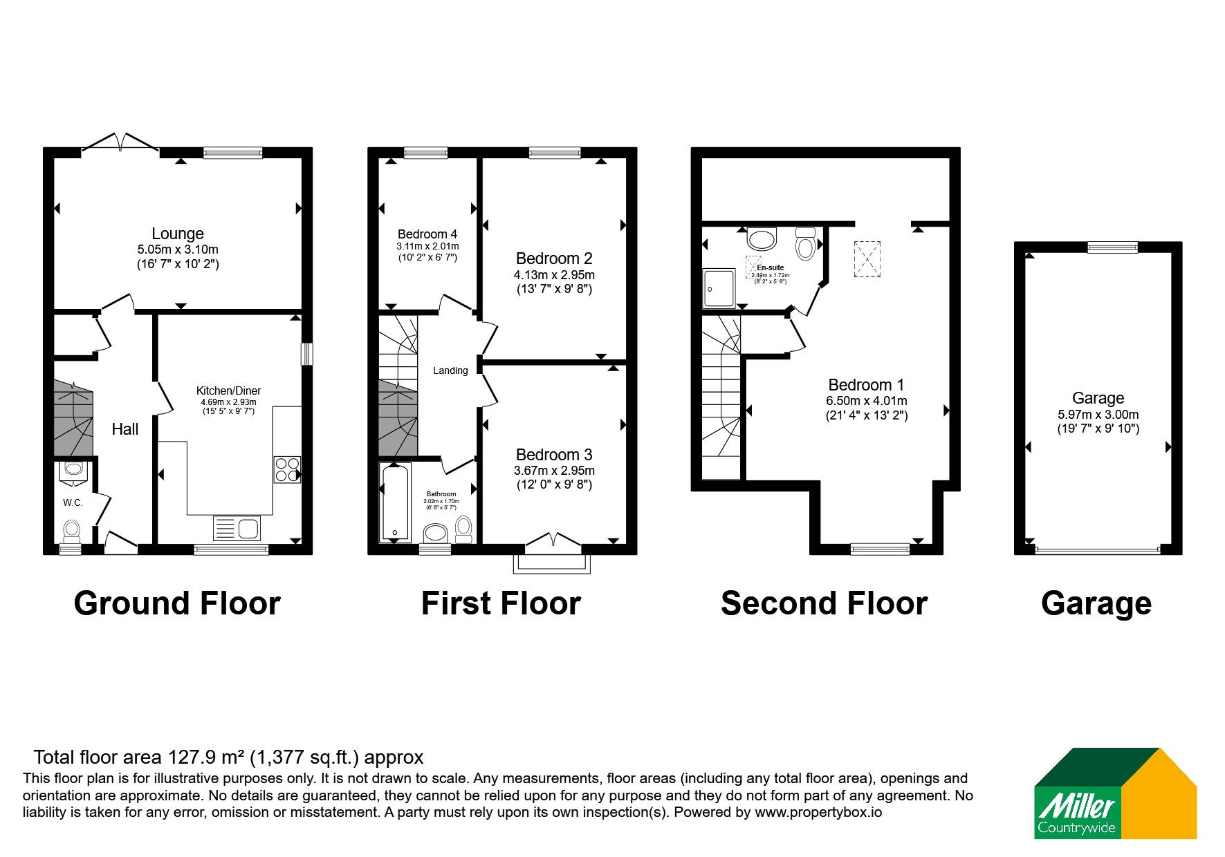 55, Fordh Talgarrek, Cornwall floorplan