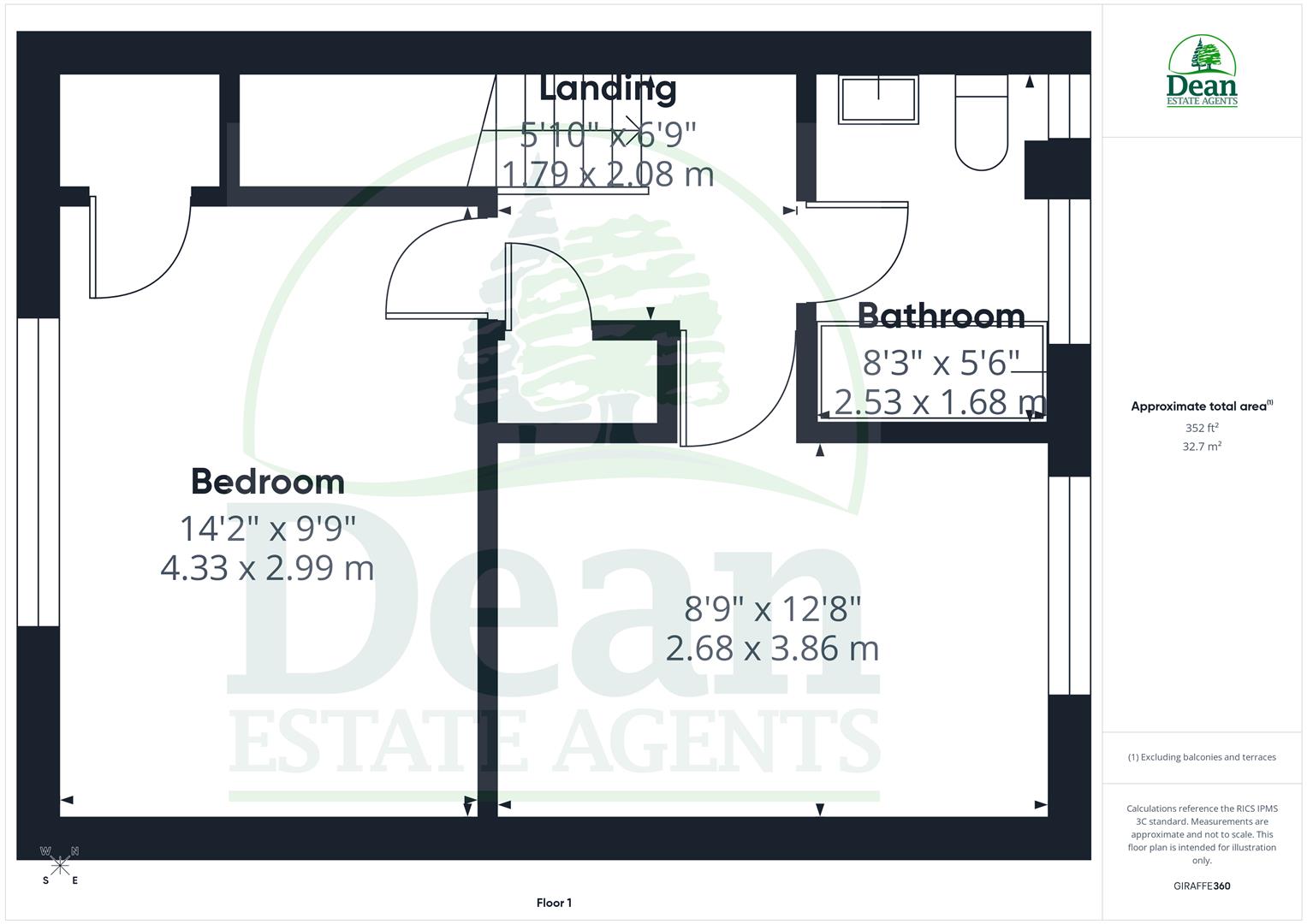 7, Worcester Road, Cinderford floorplan
