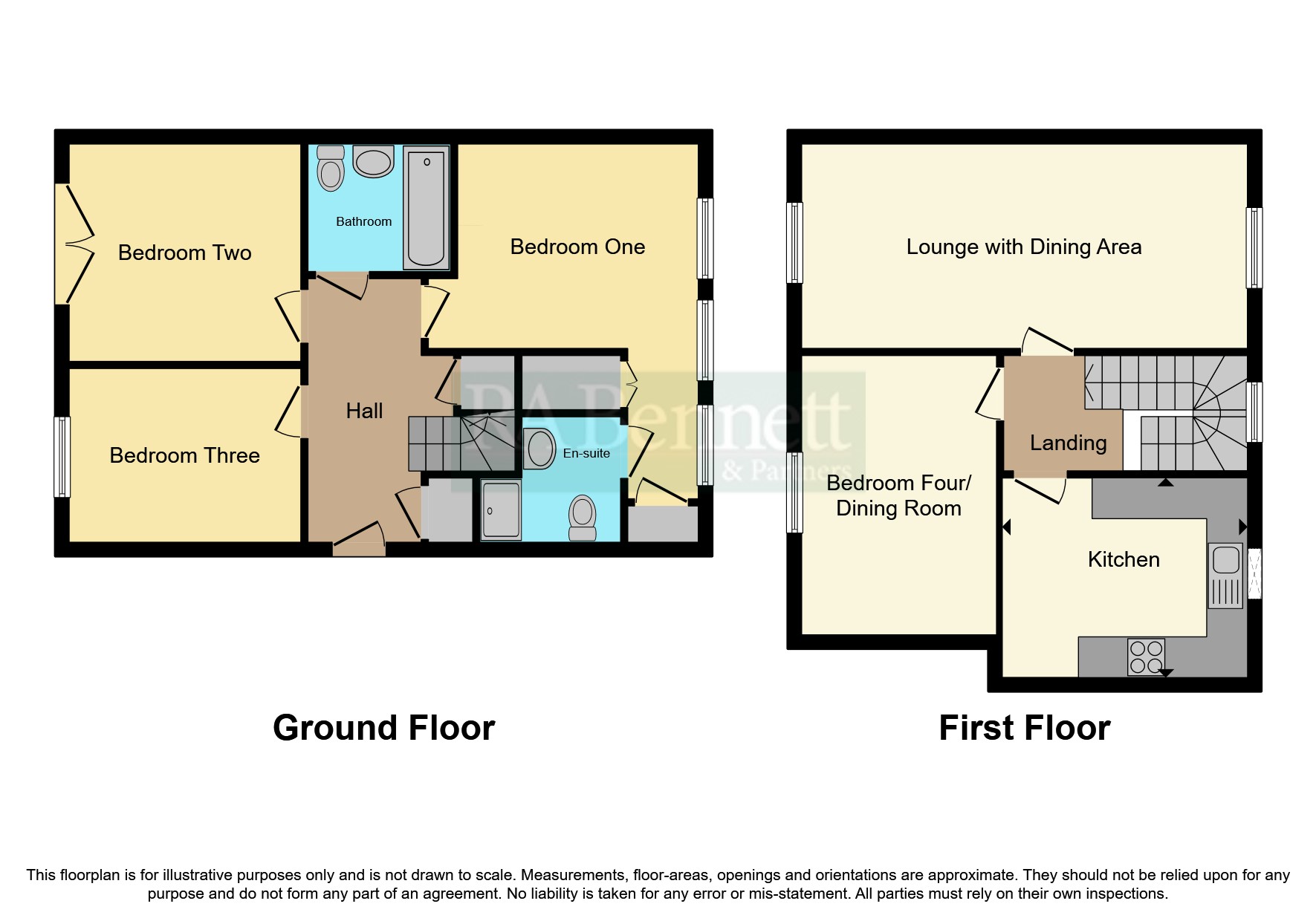 52, Magdala Court, Worcester floorplan