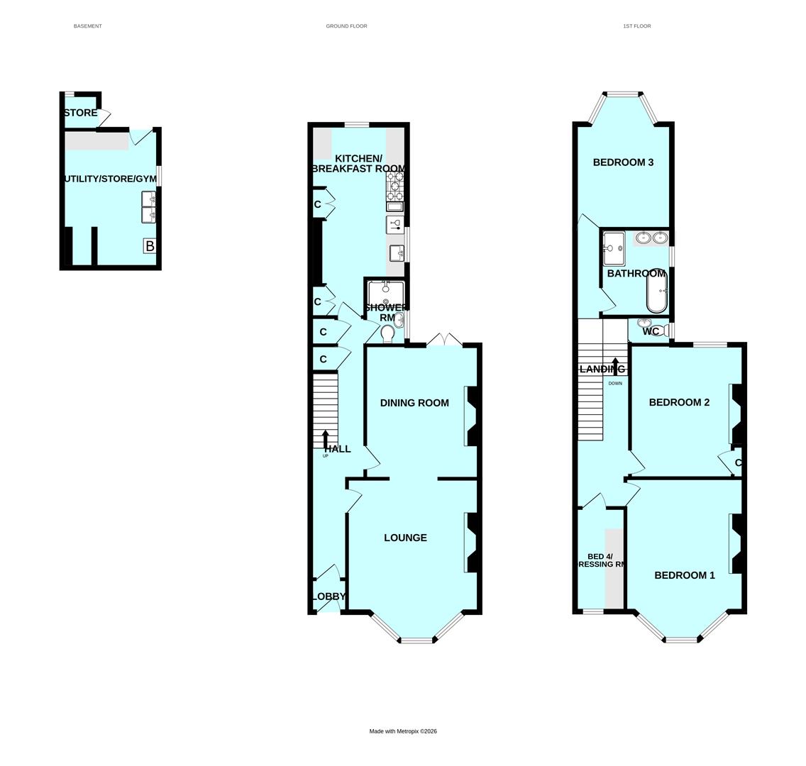 Hermitage Road, Plymouth floorplan