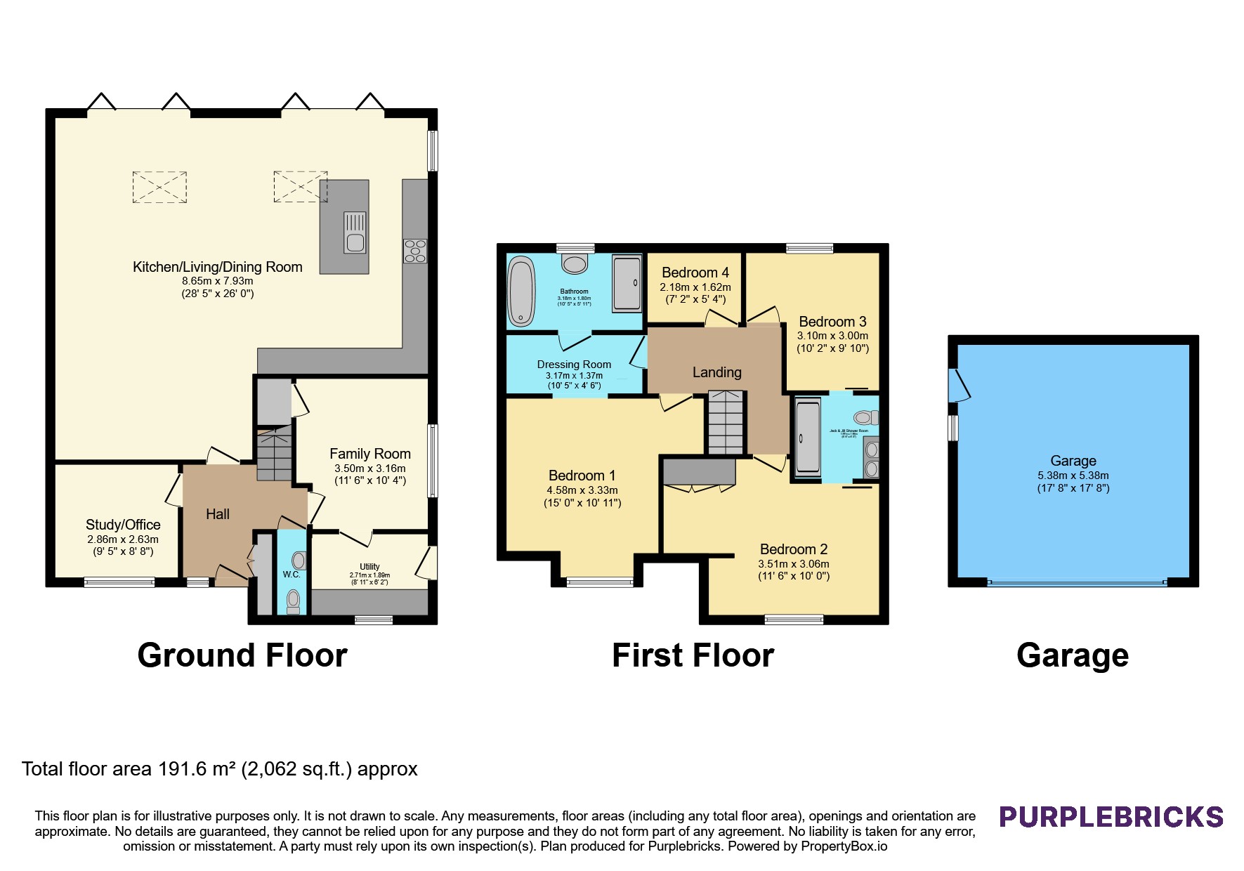 6, Edward Gardens, Warrington floorplan
