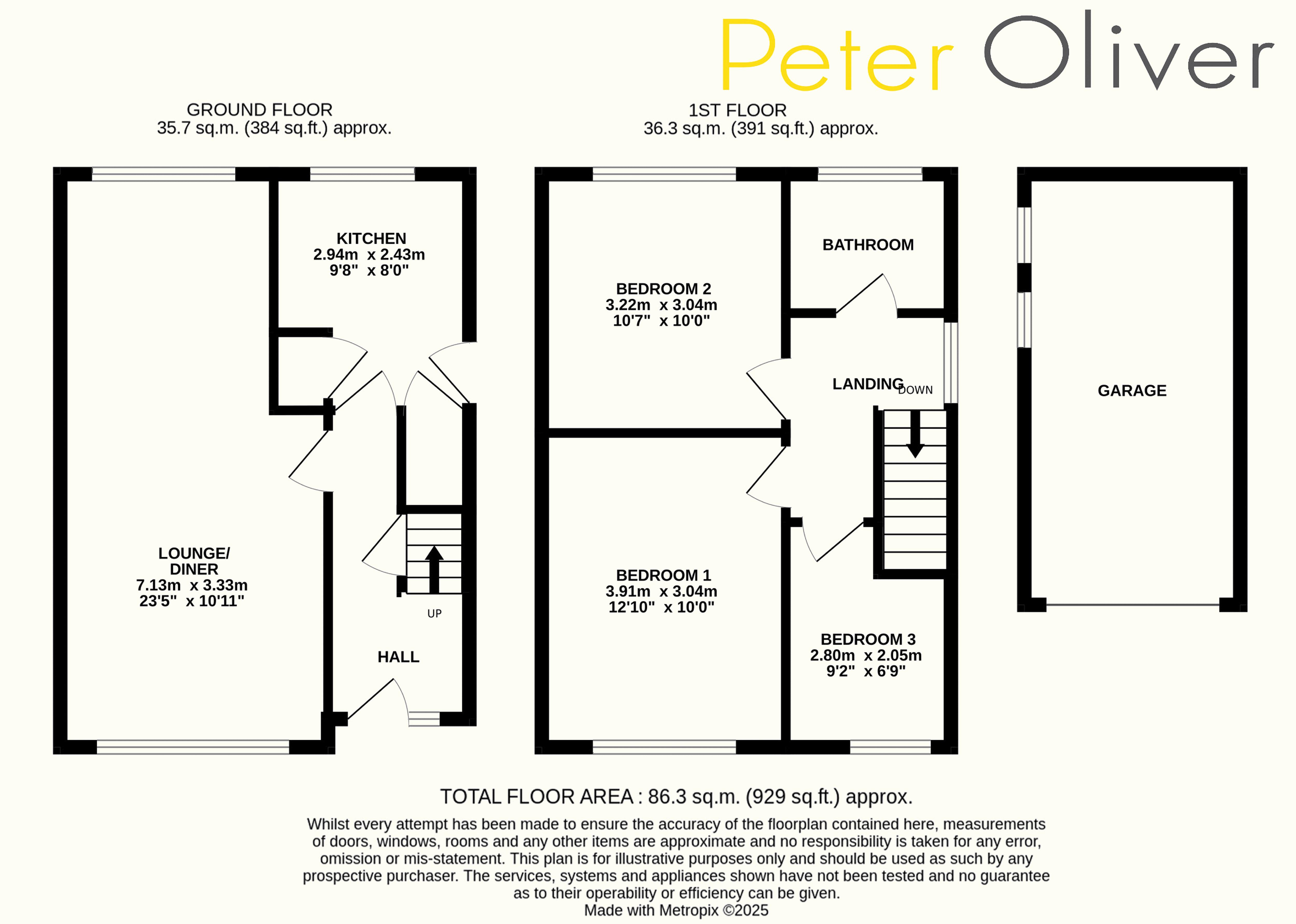 10, Cleve Close, Uckfield floorplan