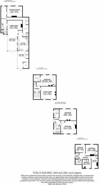 54, St. Margarets Street, Rochester floorplan