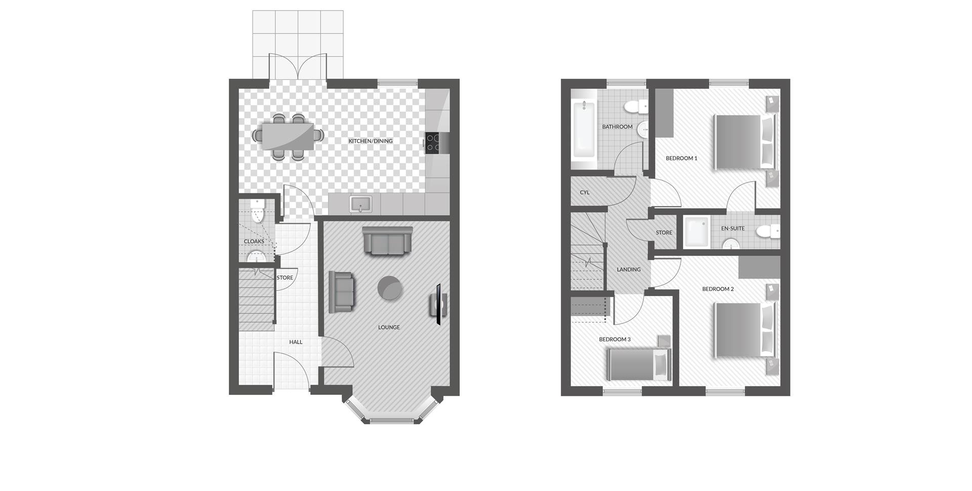 2, Woodlands Place, Pontefract floorplan