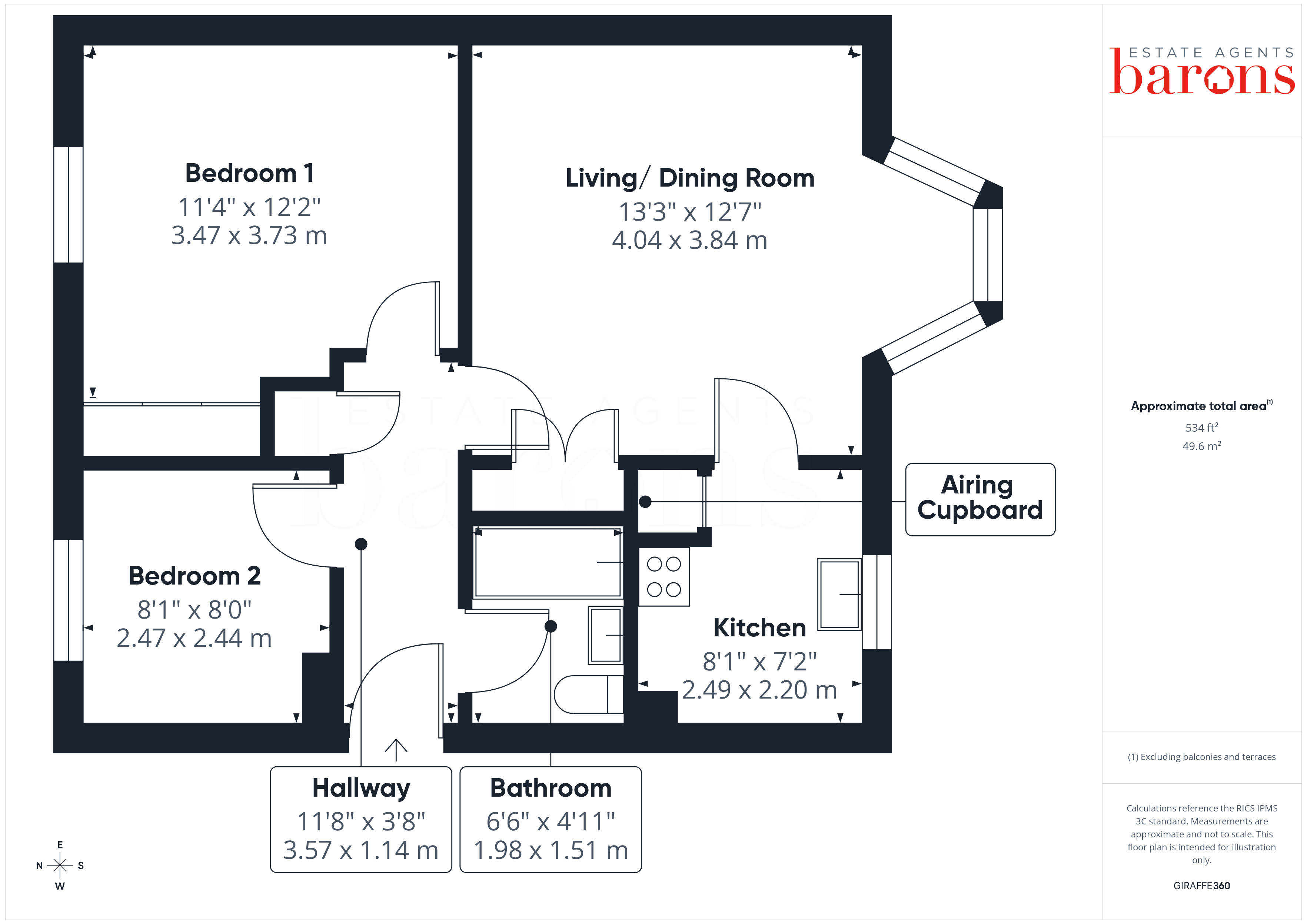 36, Westdeane Court, Hampshire floorplan