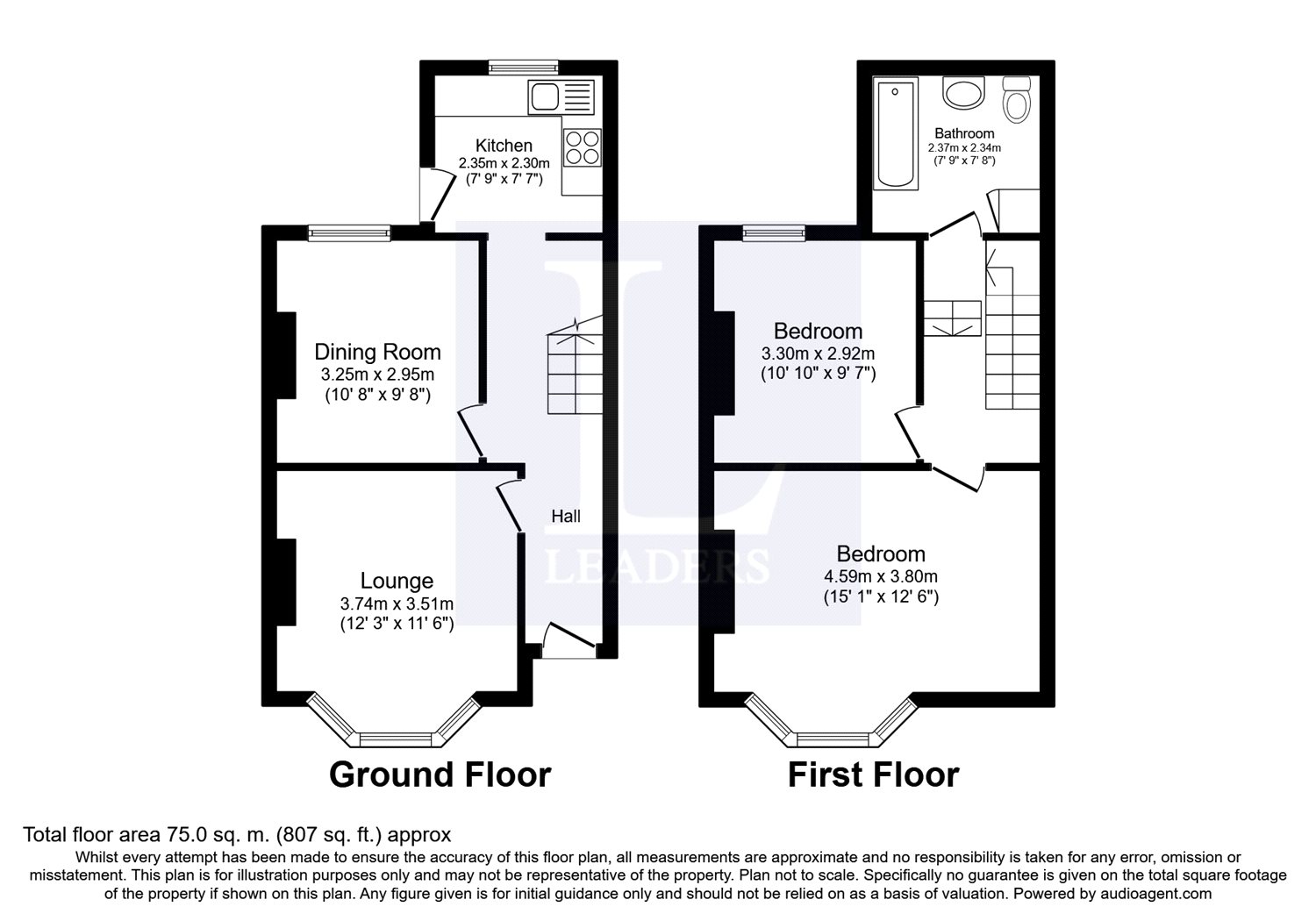 2 Bedrooms Terraced house for sale in Hertford Road, Worthing BN11