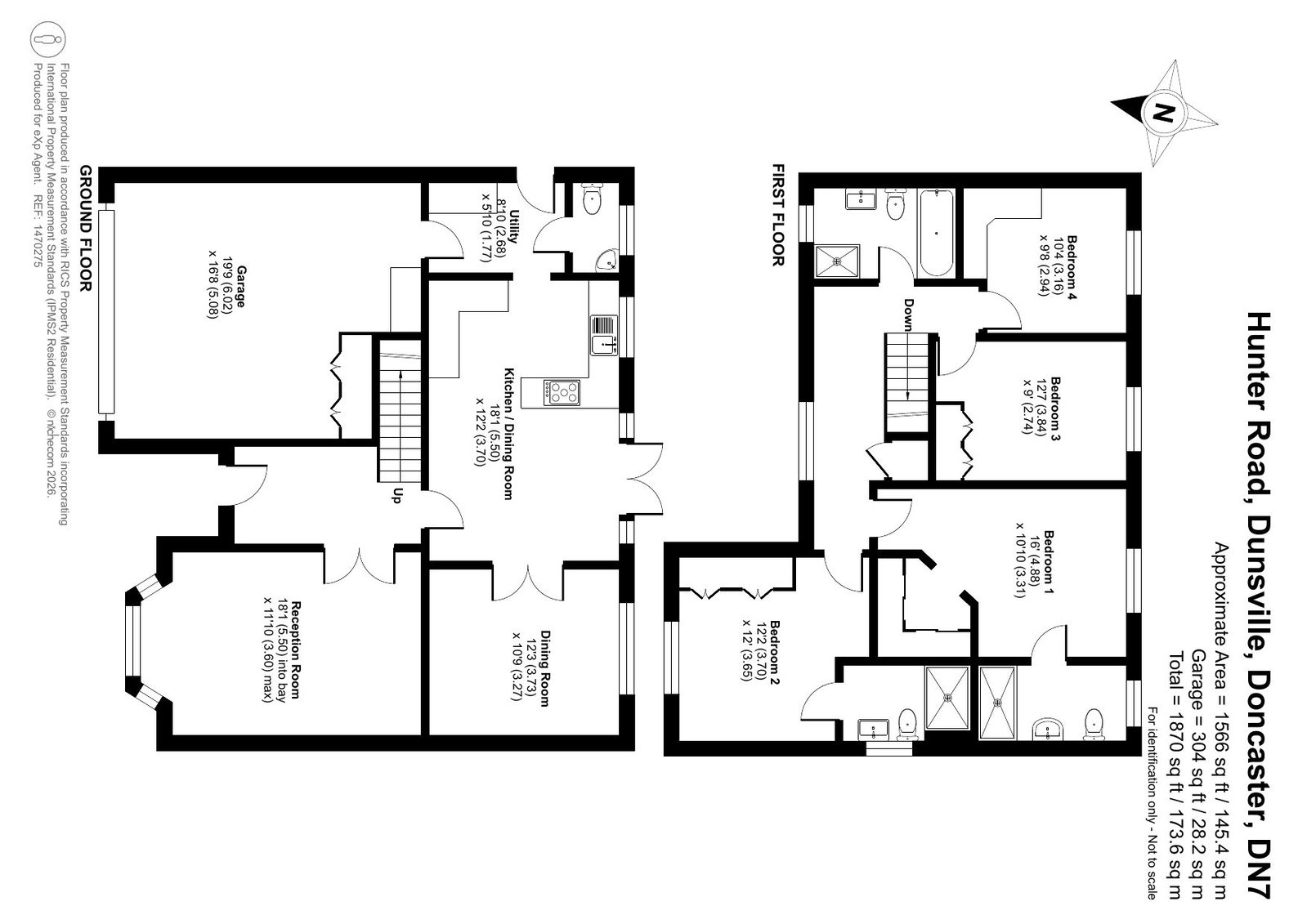 40, Hunter Road, Doncaster floorplan