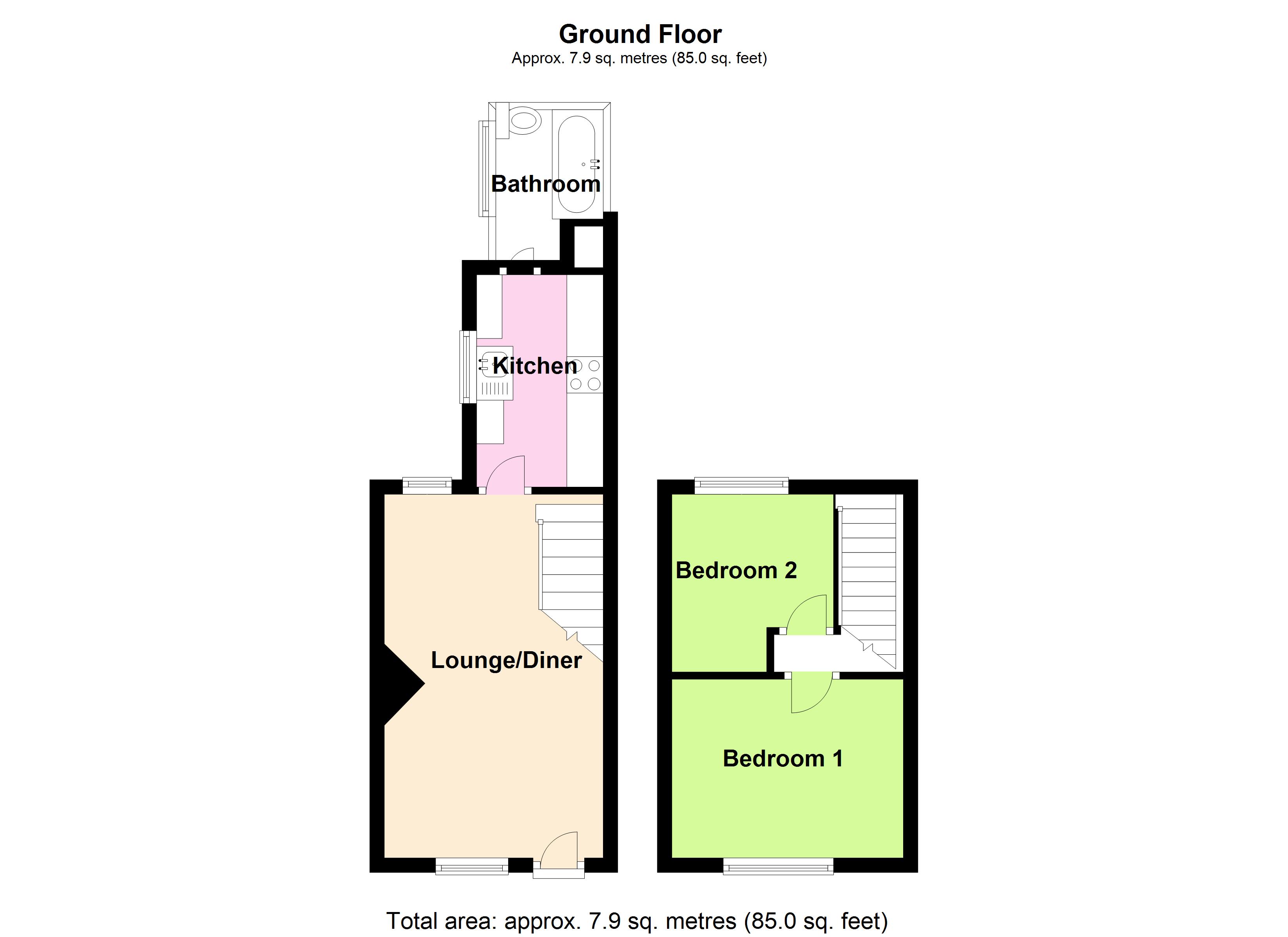6, St. Peters Road, Pembrokeshire floorplan
