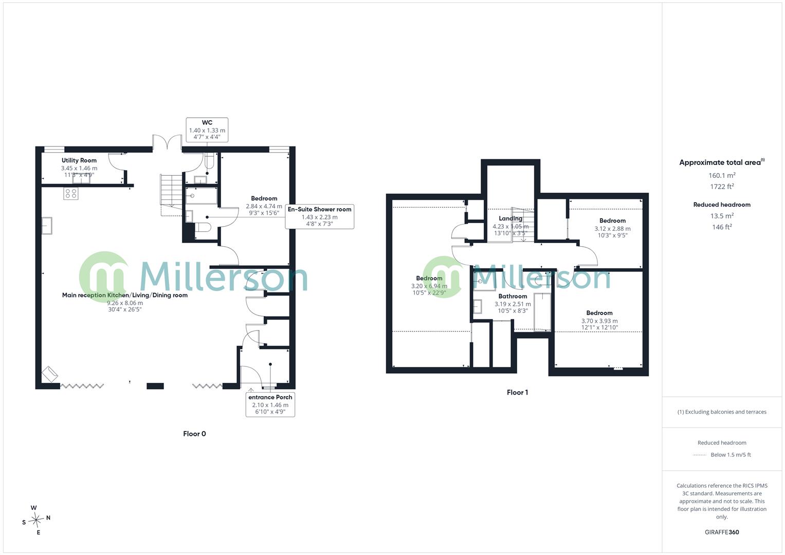 Coswinsawsin Lane, Camborne floorplan