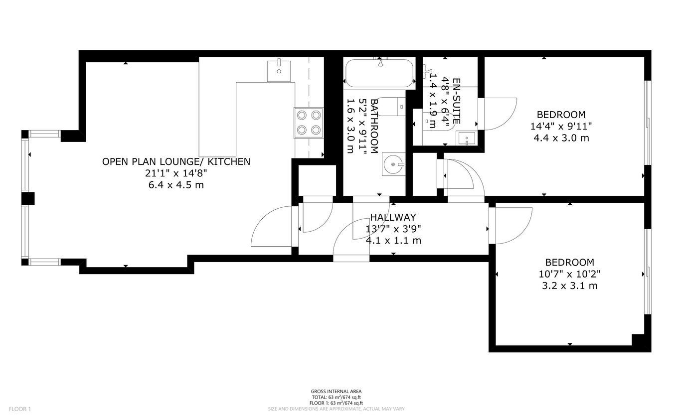Carmine Court, Compton Street, Eastbourne floorplan