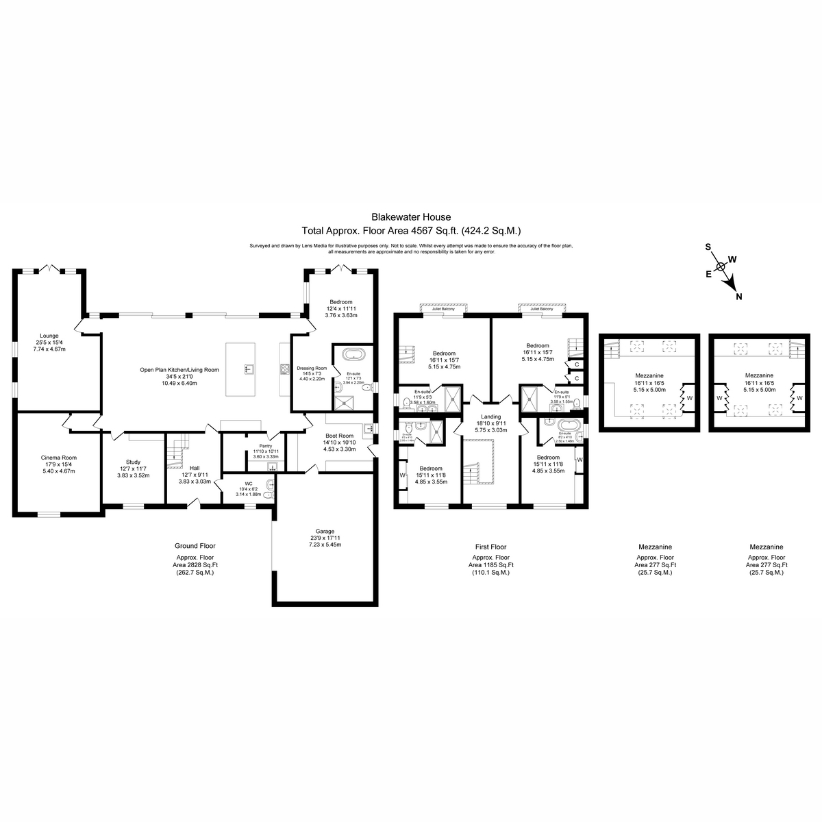 Blakewater House, Fir Tree Lane, Aughton floorplan