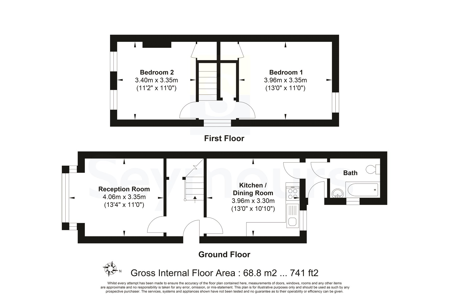 12A,, Courtenay Road, Surrey floorplan