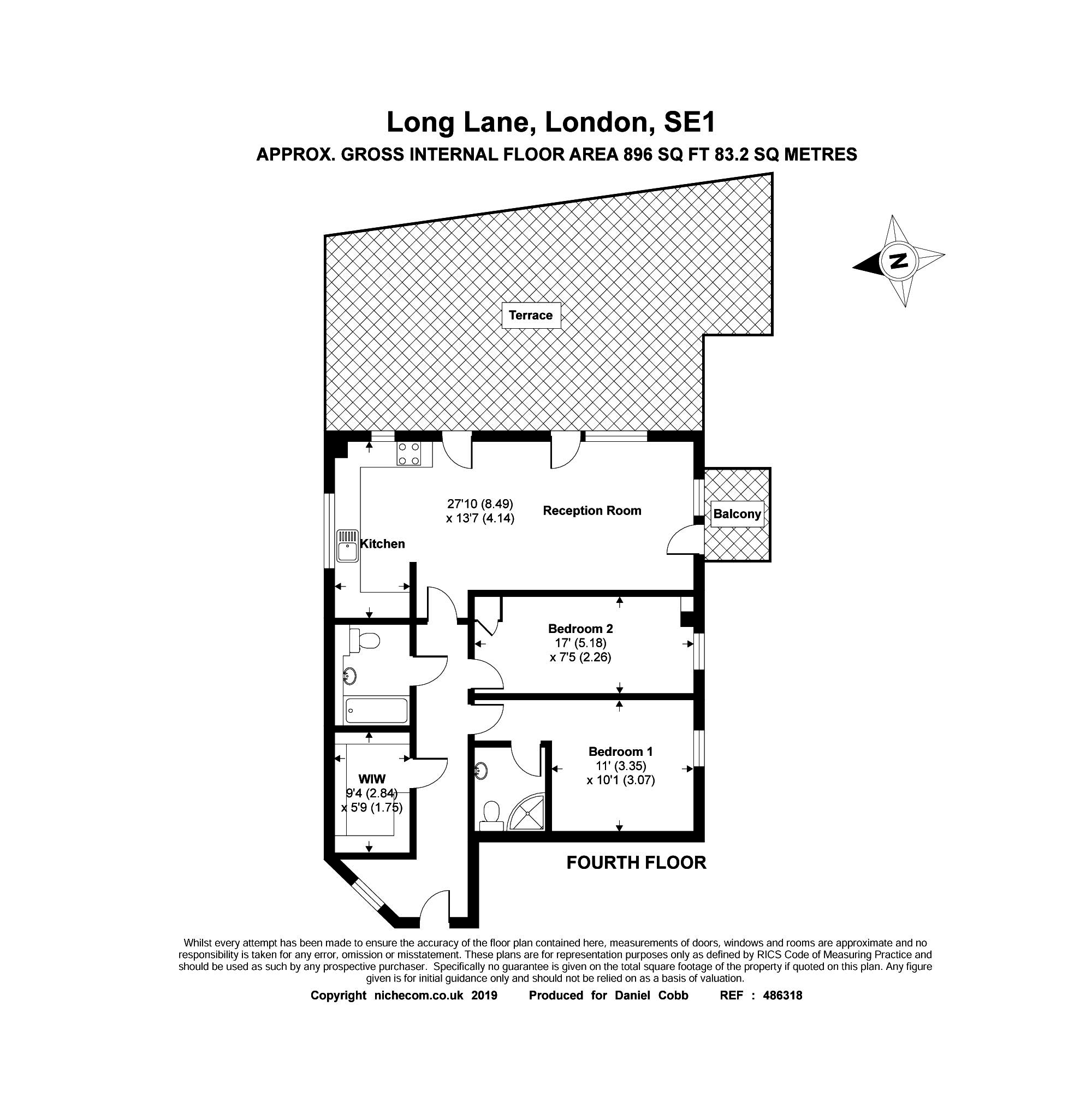 2 Bedrooms Flat for sale in Long Lane, London SE1