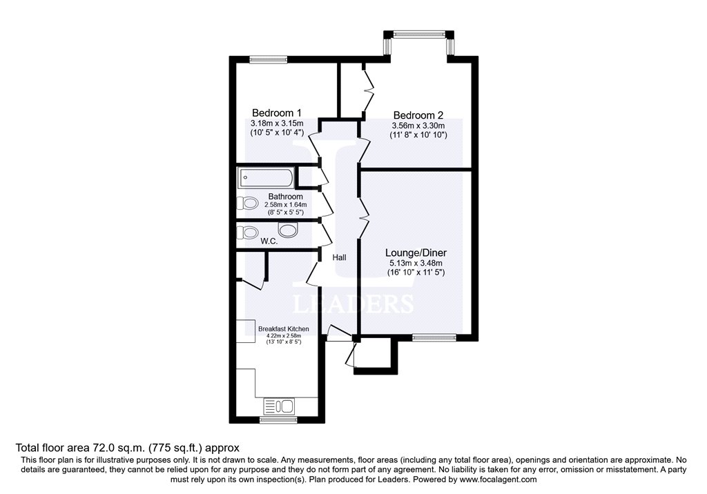 Sutton Close, Quorn, Loughborough LE12, 2 bedroom bungalow for sale 62672464 PrimeLocation