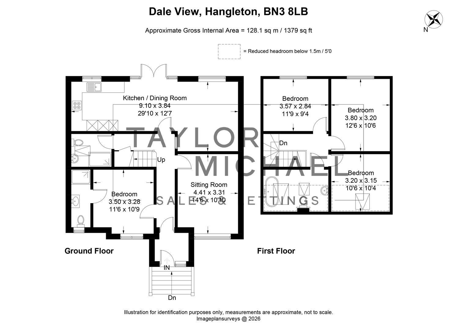 62, Dale View, Hove floorplan