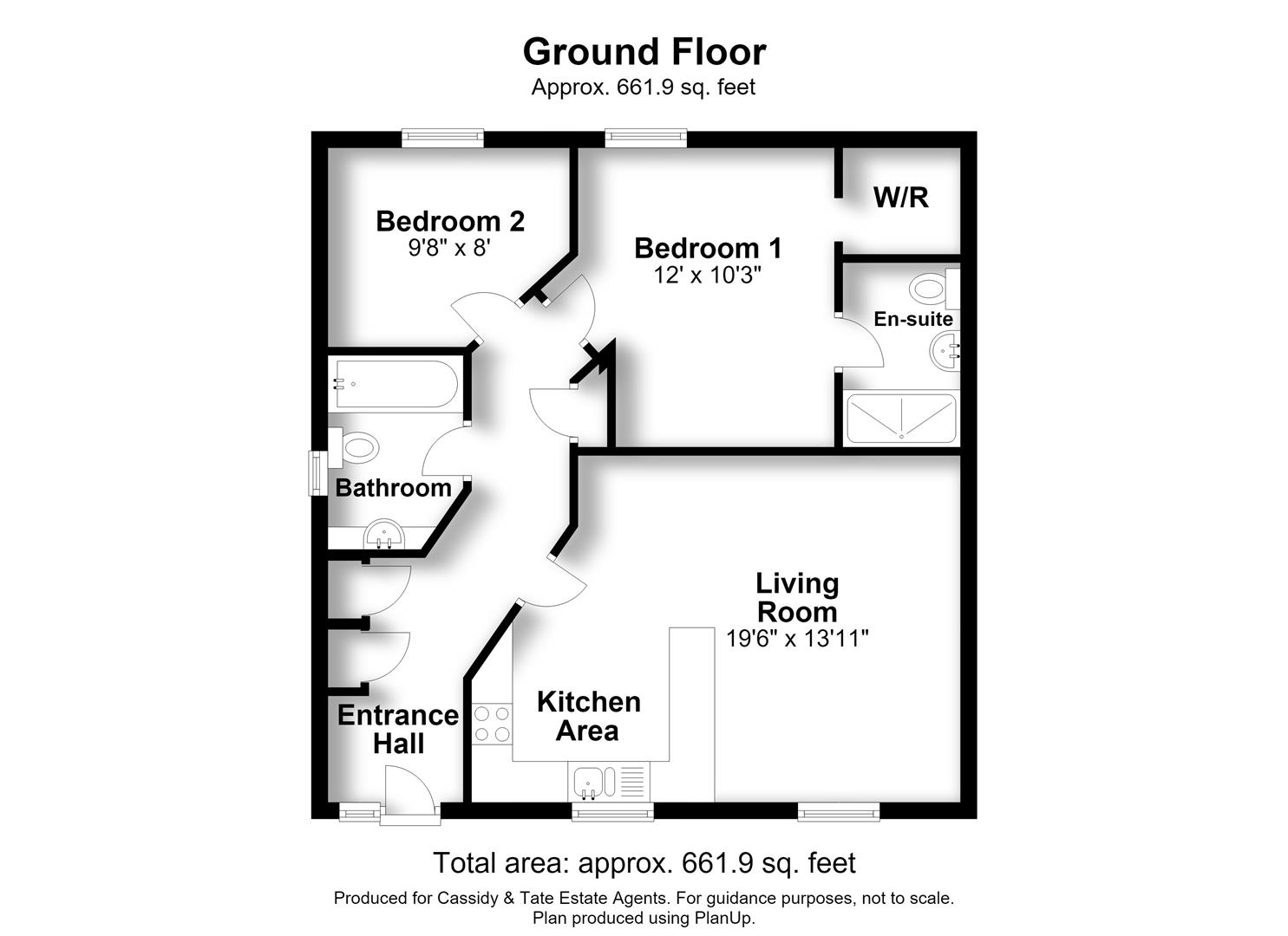 1 Forrest View, 35, High Street, Sandridge floorplan