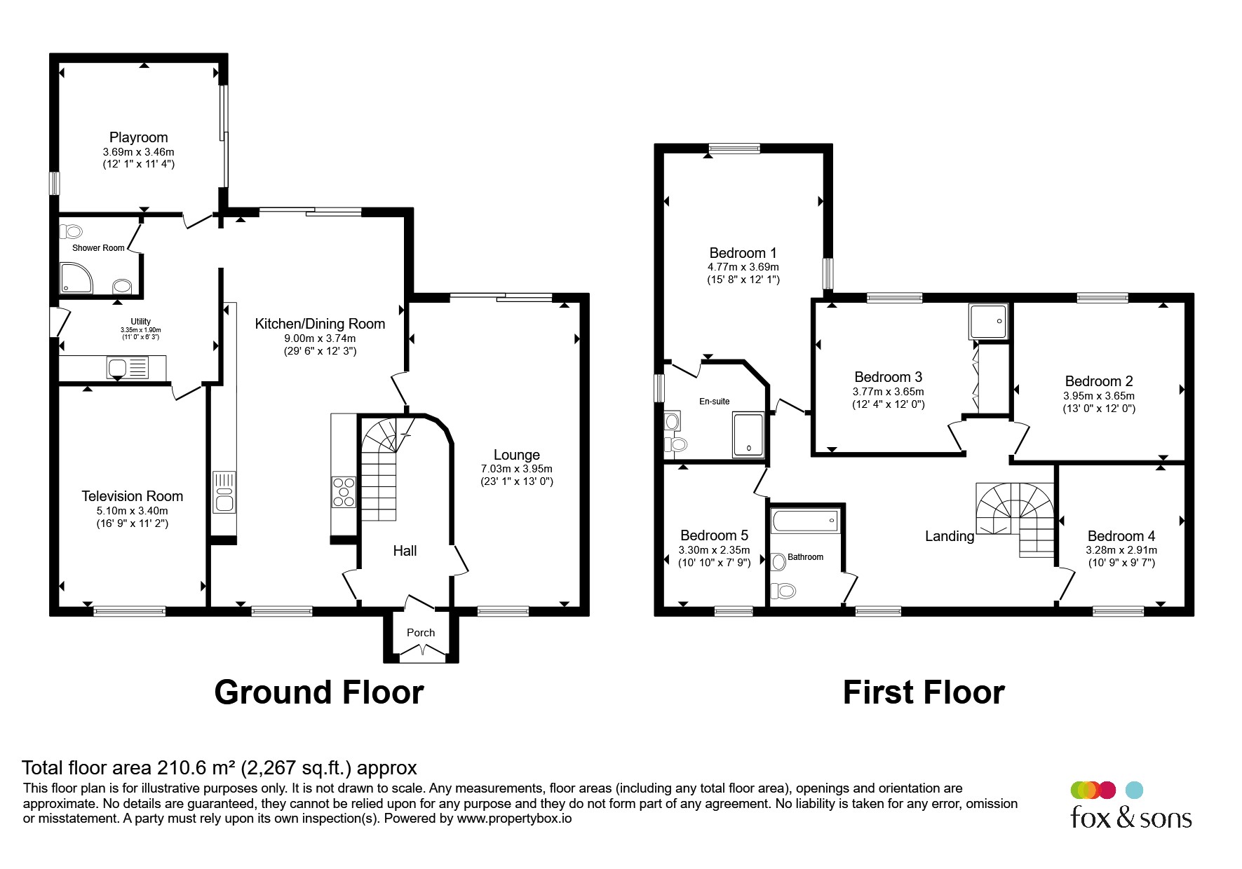Chedzoy House, Chedzoy Lane, Bridgwater floorplan