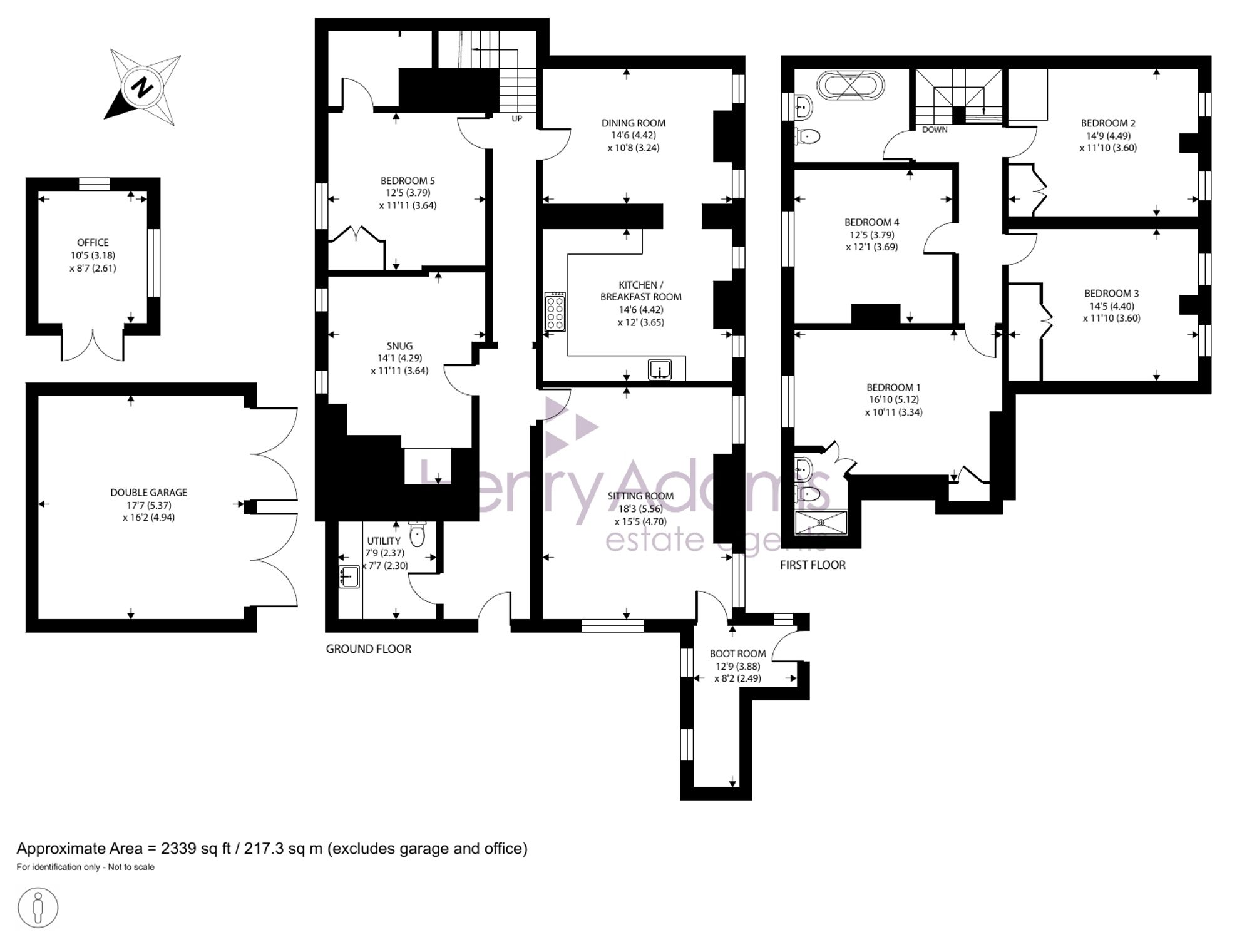 Rock House Cottage The Hollow, Pulborough floorplan