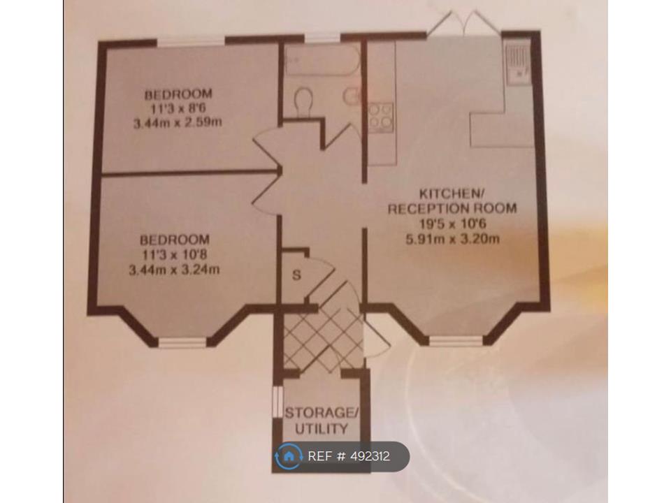 2 Bedrooms Flat to rent in Shakespeare Road, London W3