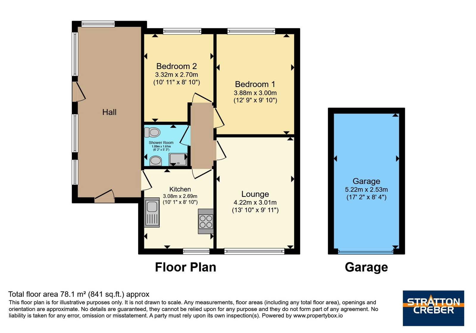 21, Trelawney Gardens, Liskeard floorplan