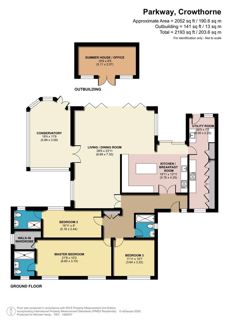 12, Parkway, Crowthorne floorplan