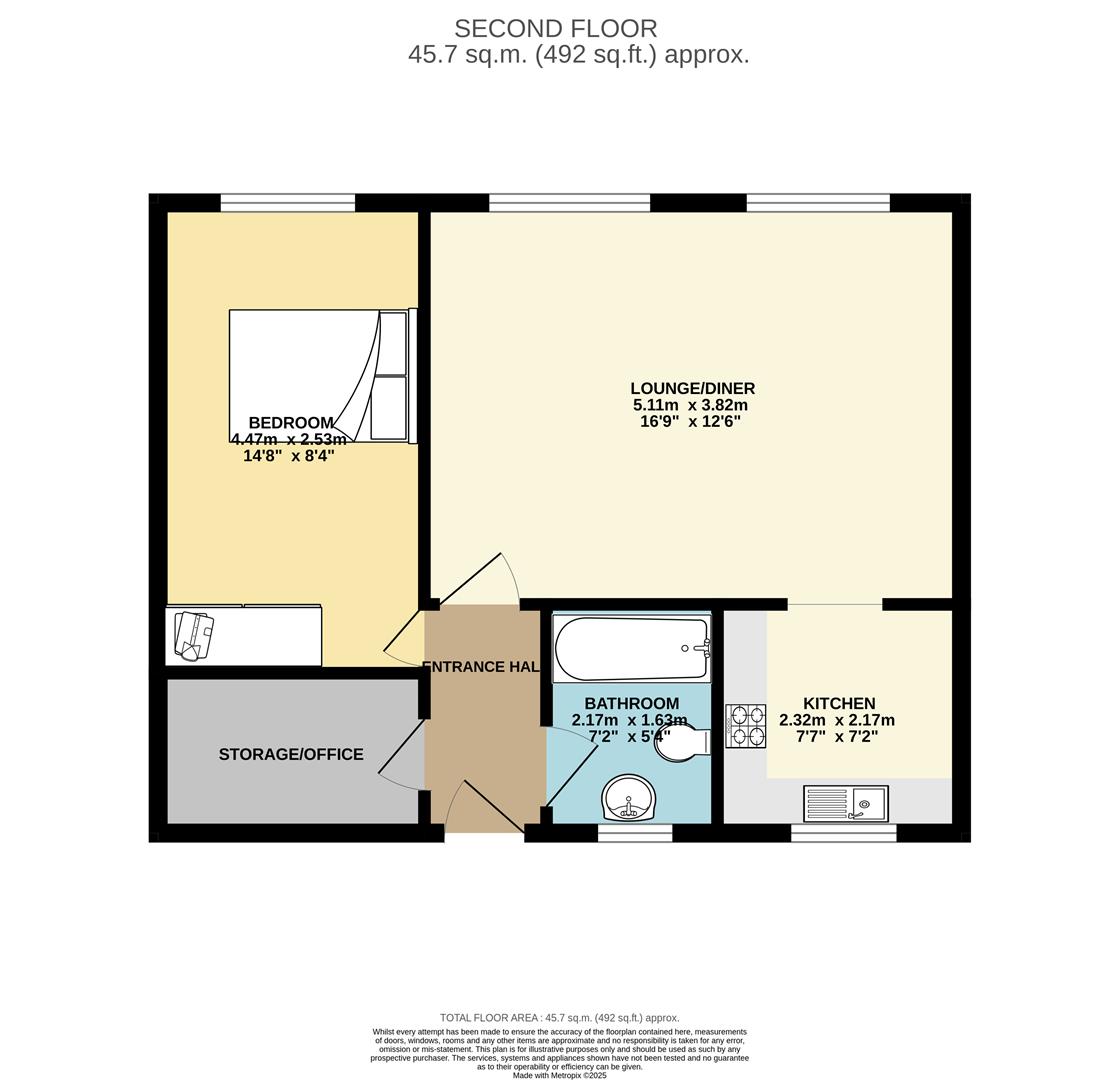 11, Harberts Road, Harlow floorplan