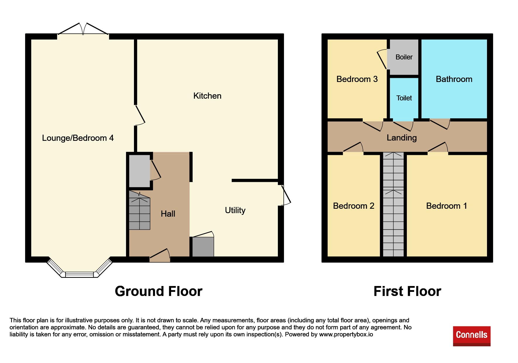 107, Friezland Lane, Walsall floorplan