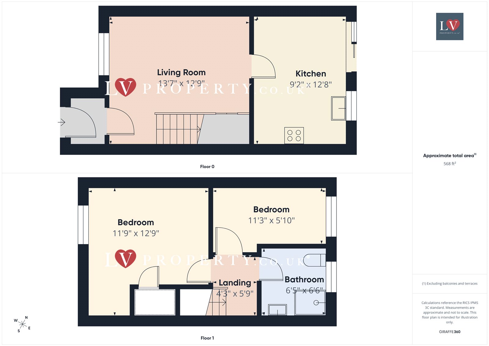 217, Windsor Street, Birmingham floorplan