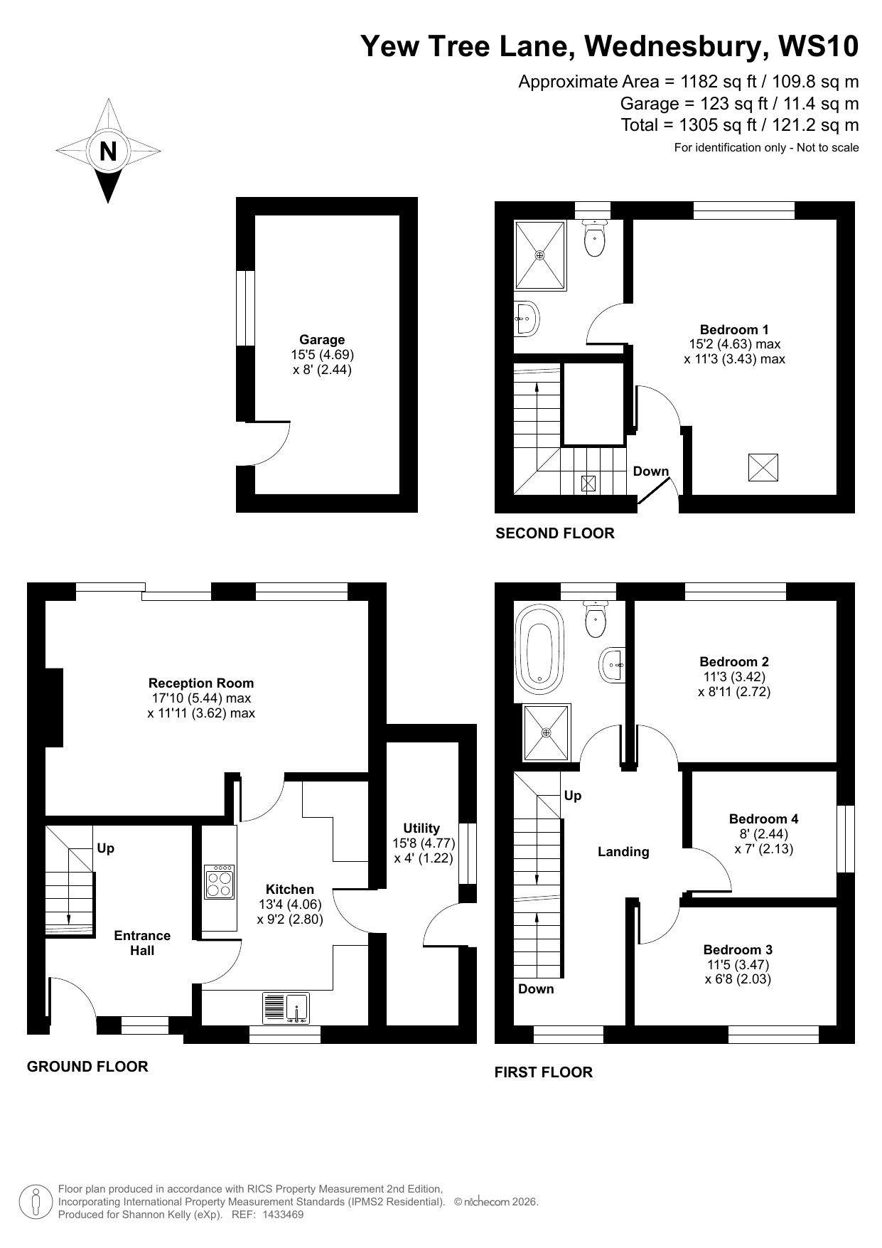 32, Yew Tree Lane, Wednesbury floorplan