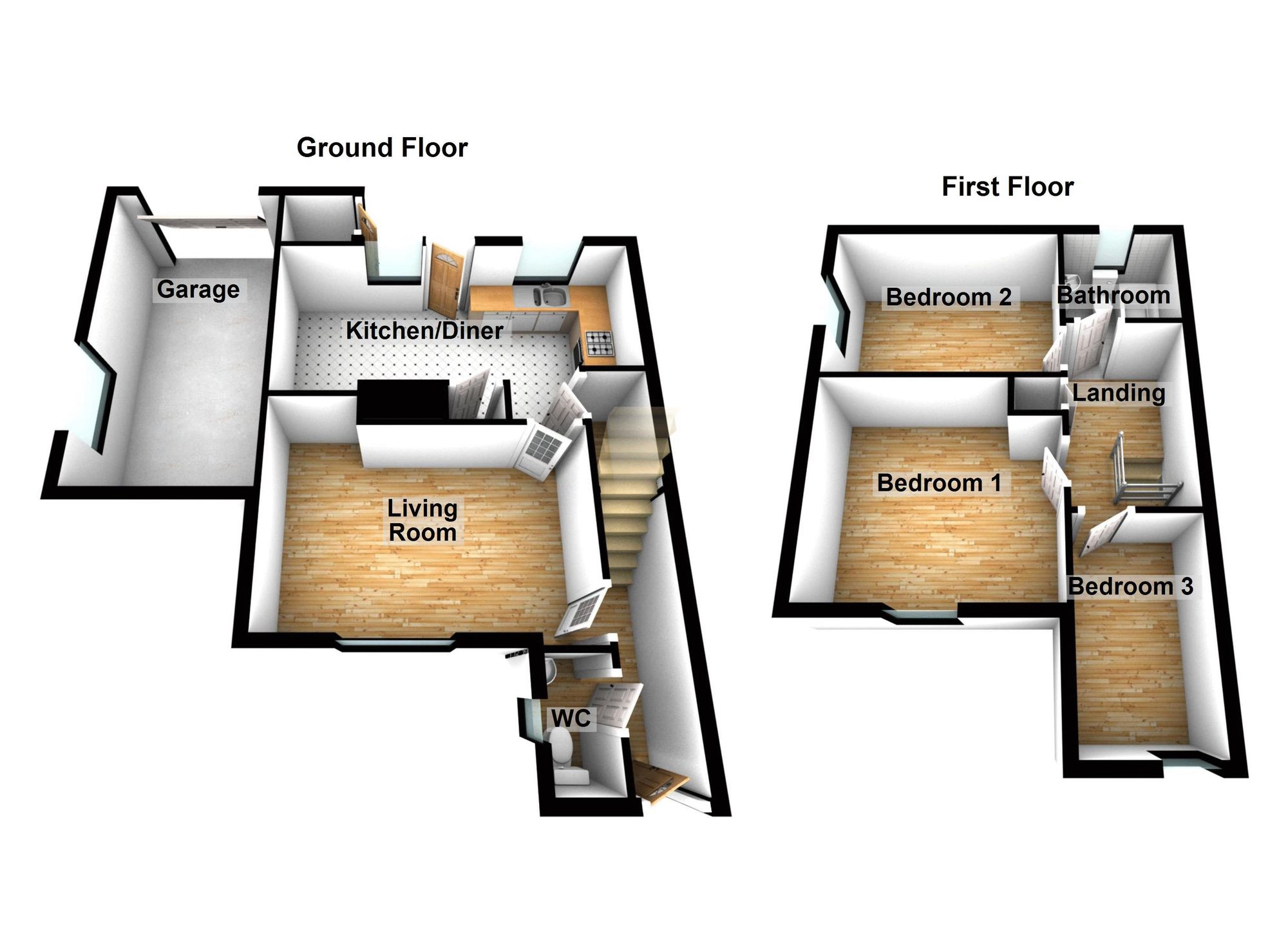 1 Melwood Cottages, Doncaster floorplan