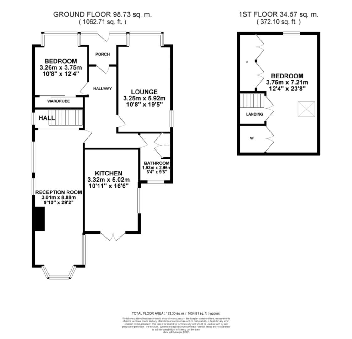 1, Hillcrest Road, Liverpool floorplan