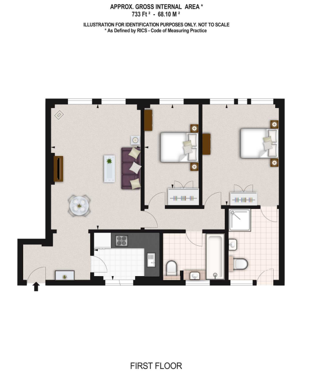 2 Bedrooms Flat to rent in 145 Fulham Road, London SW3