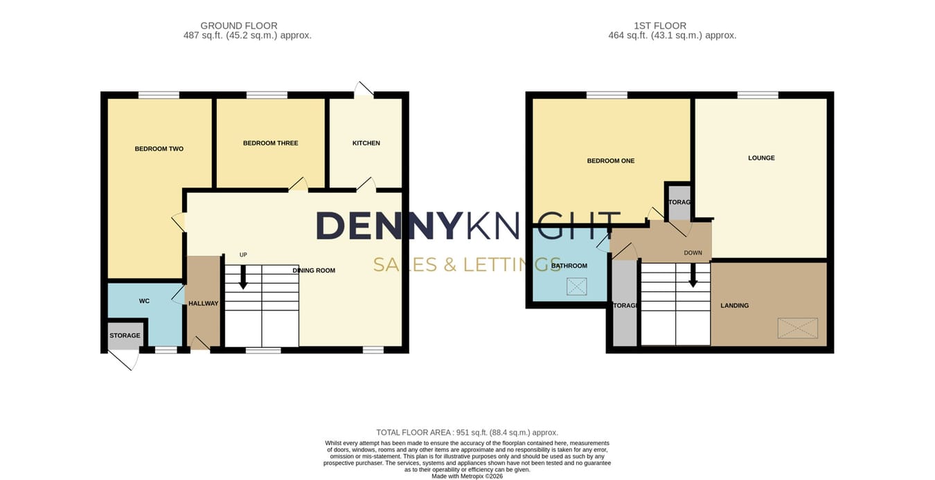 2, Axe Head Road, Northampton floorplan