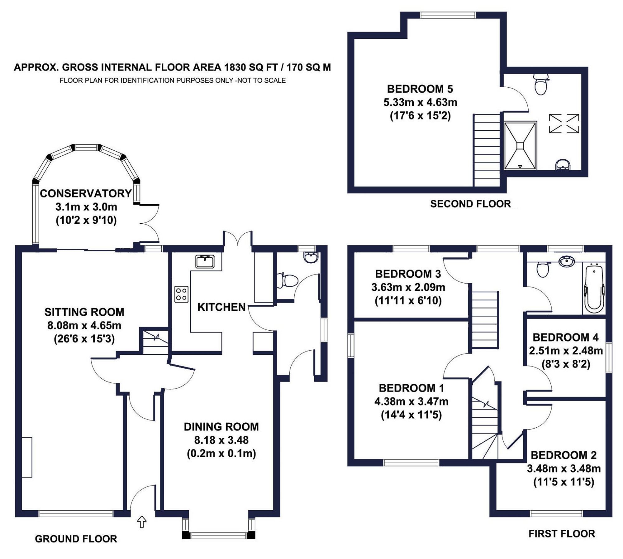 81 Christchurch Road, Norwich floorplan