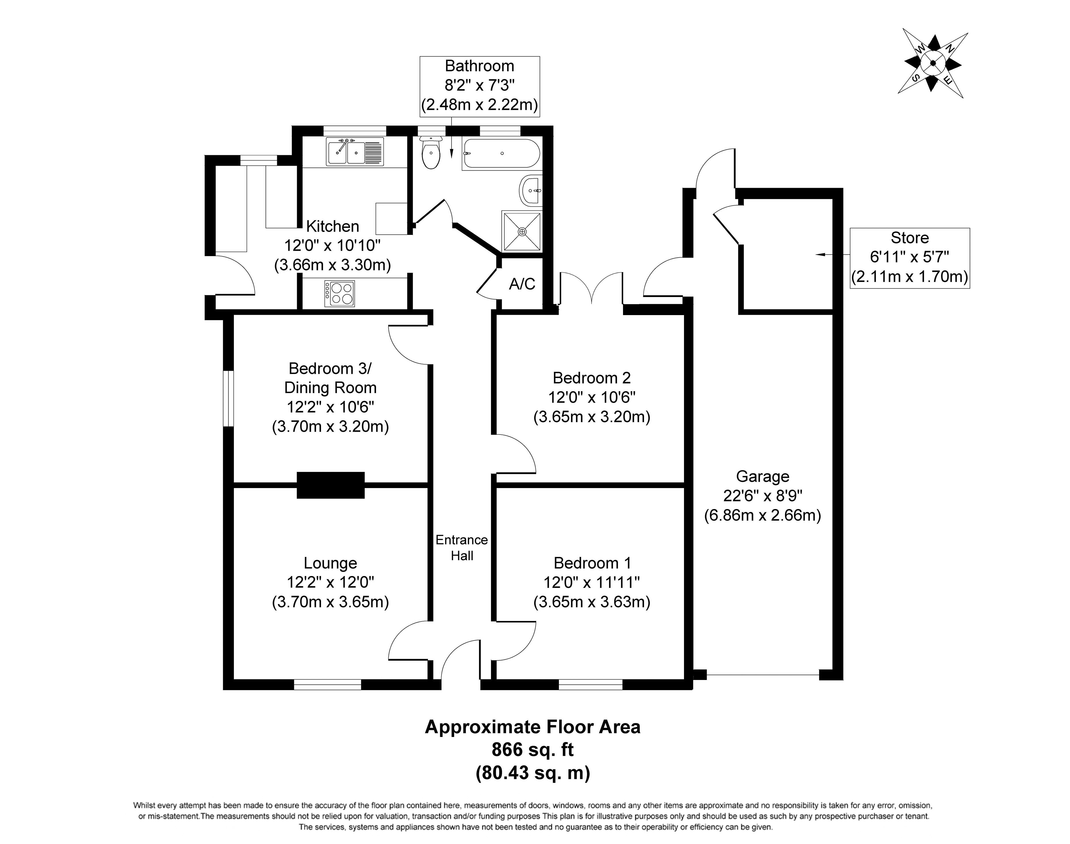 Bobtail End, Catfield Road, Great Yarmouth floorplan