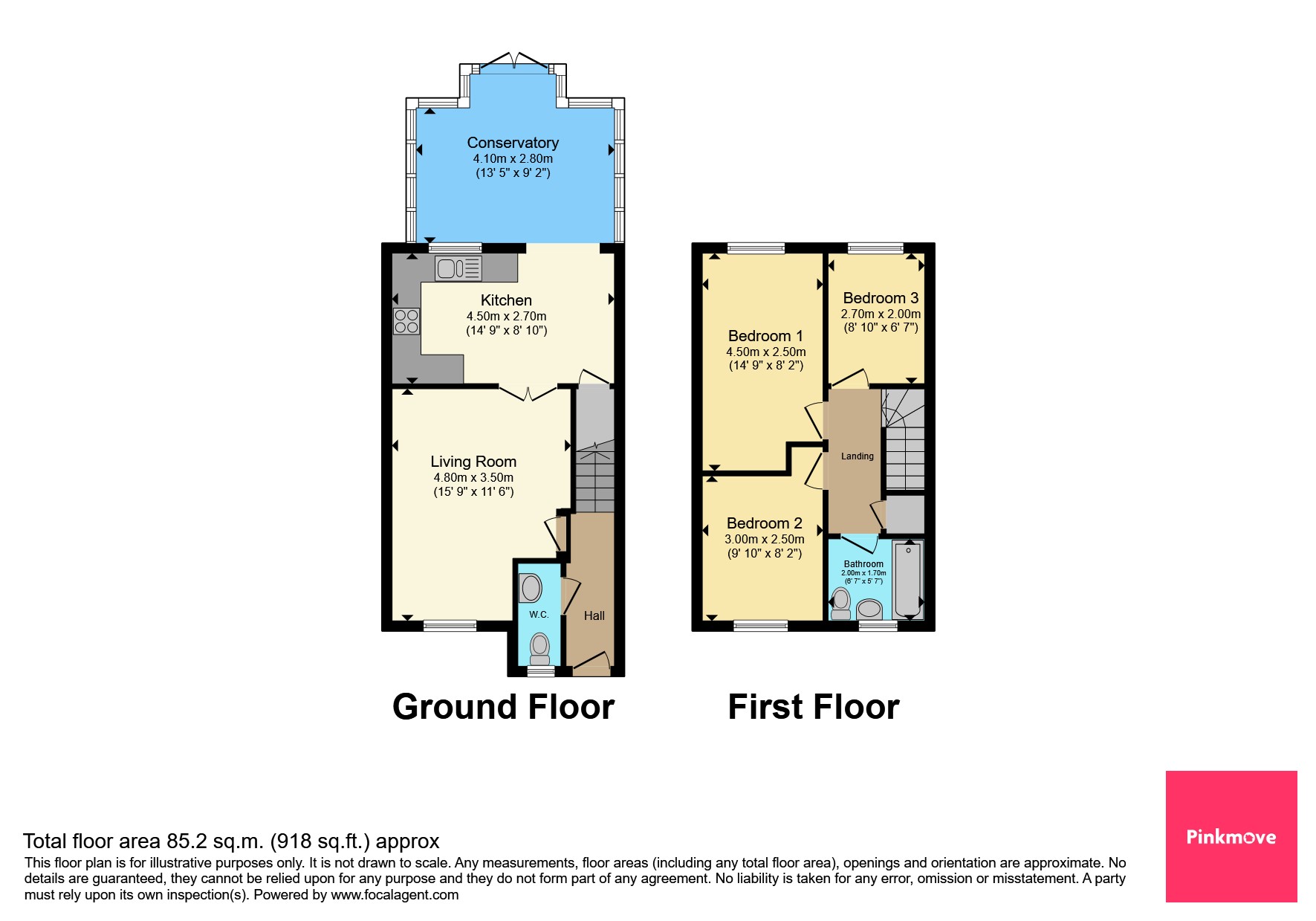 Orangery Walk, Newport floorplan