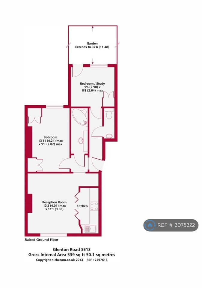 A Glenton Road, London floorplan