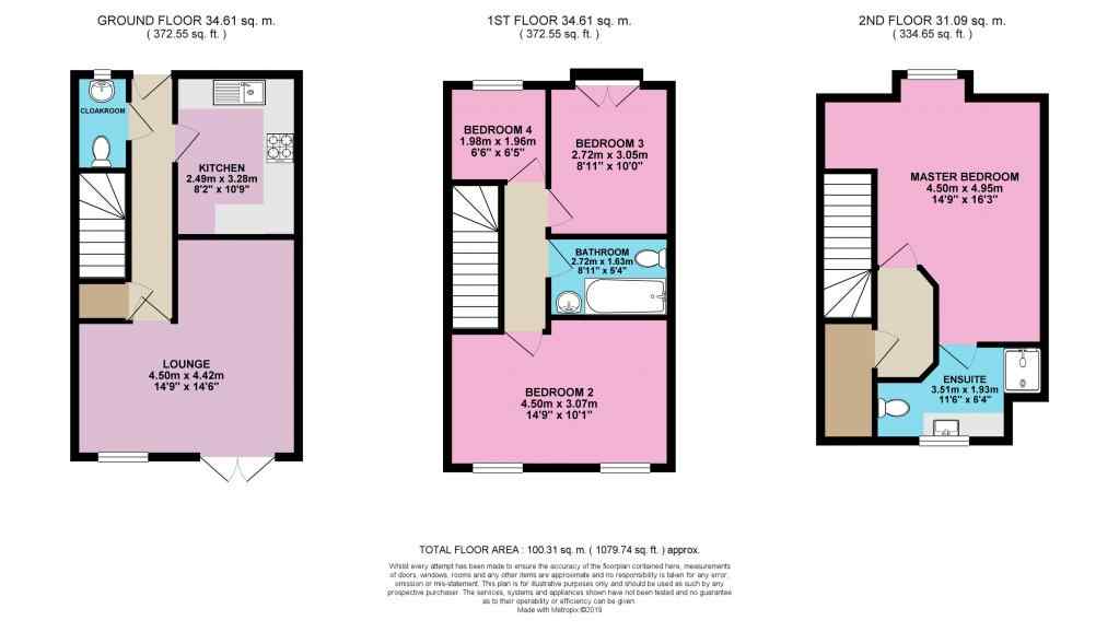 4 Bedrooms Terraced house for sale in Wheelock Close, Erith DA8