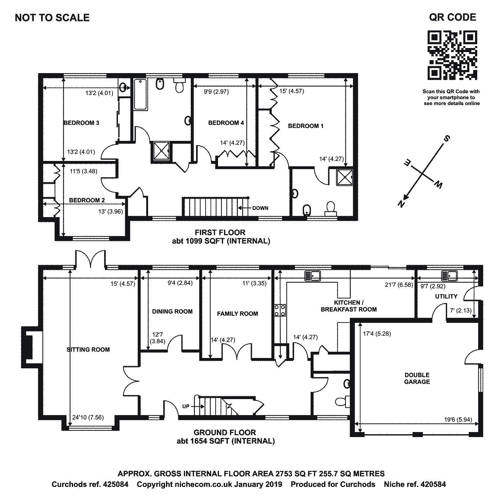 4 Bedrooms Detached house for sale in Grange Court, Walton-On-Thames KT12