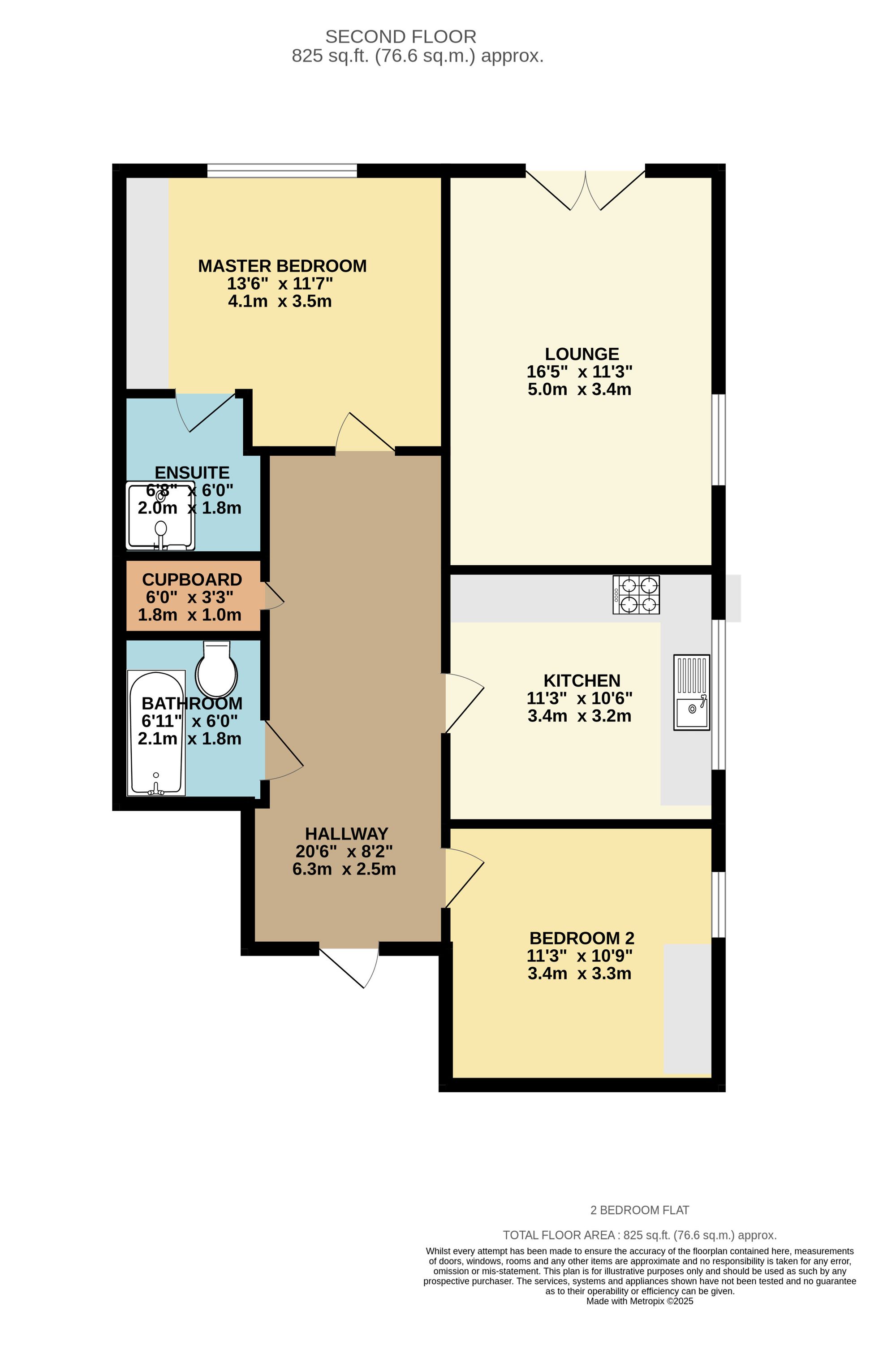 Flat 10, Talbot Court, Bournemouth floorplan